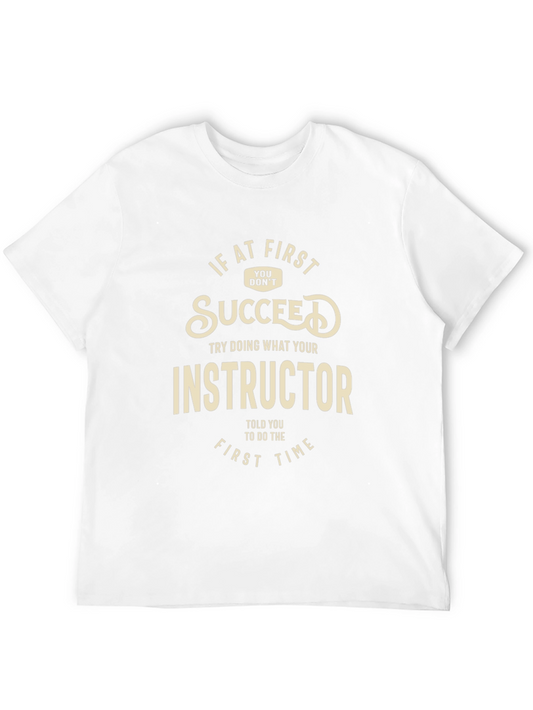 Instructor Advice Black Graphic Tee