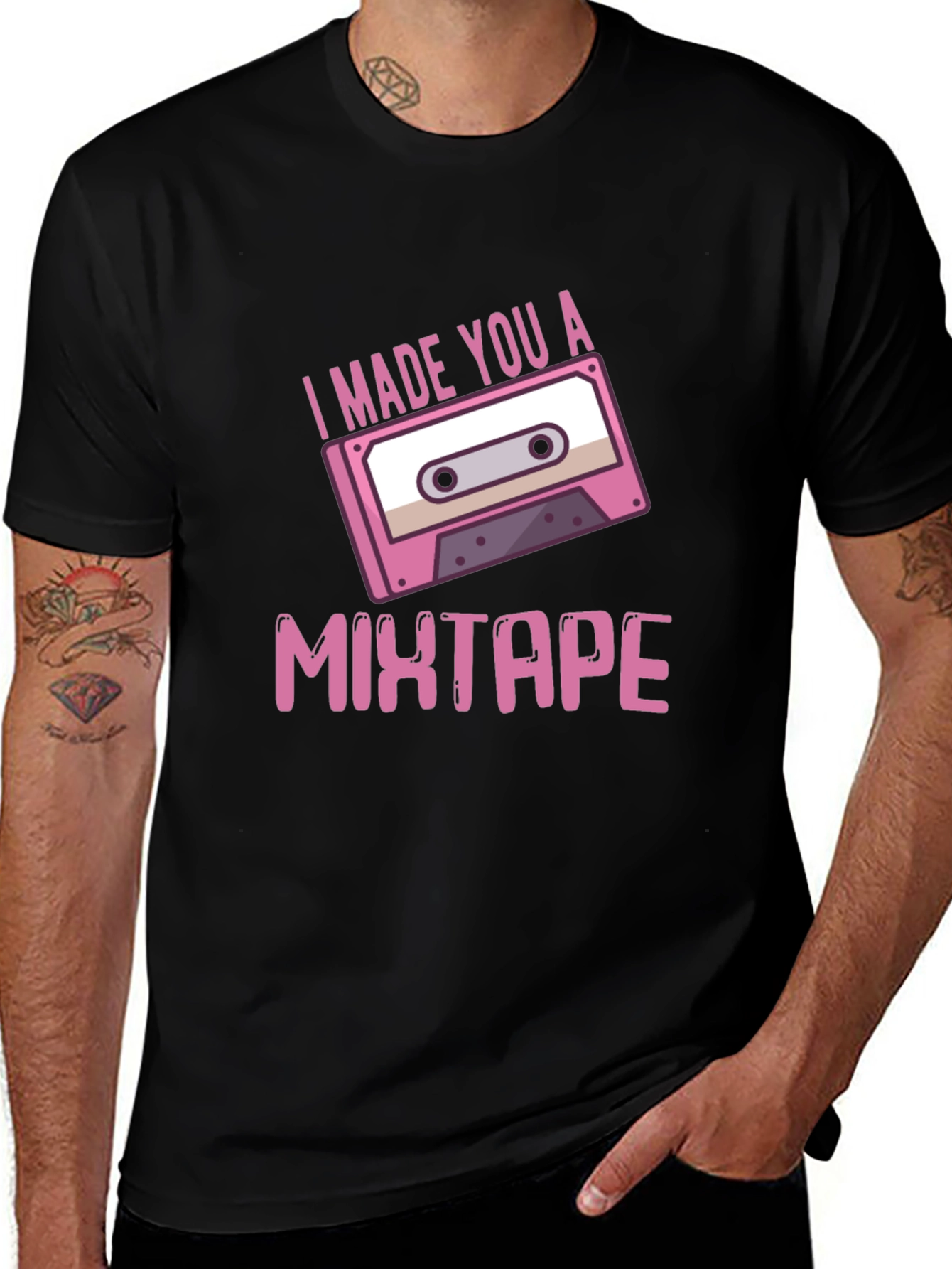 I Made You A Mixtape Graphic Tee