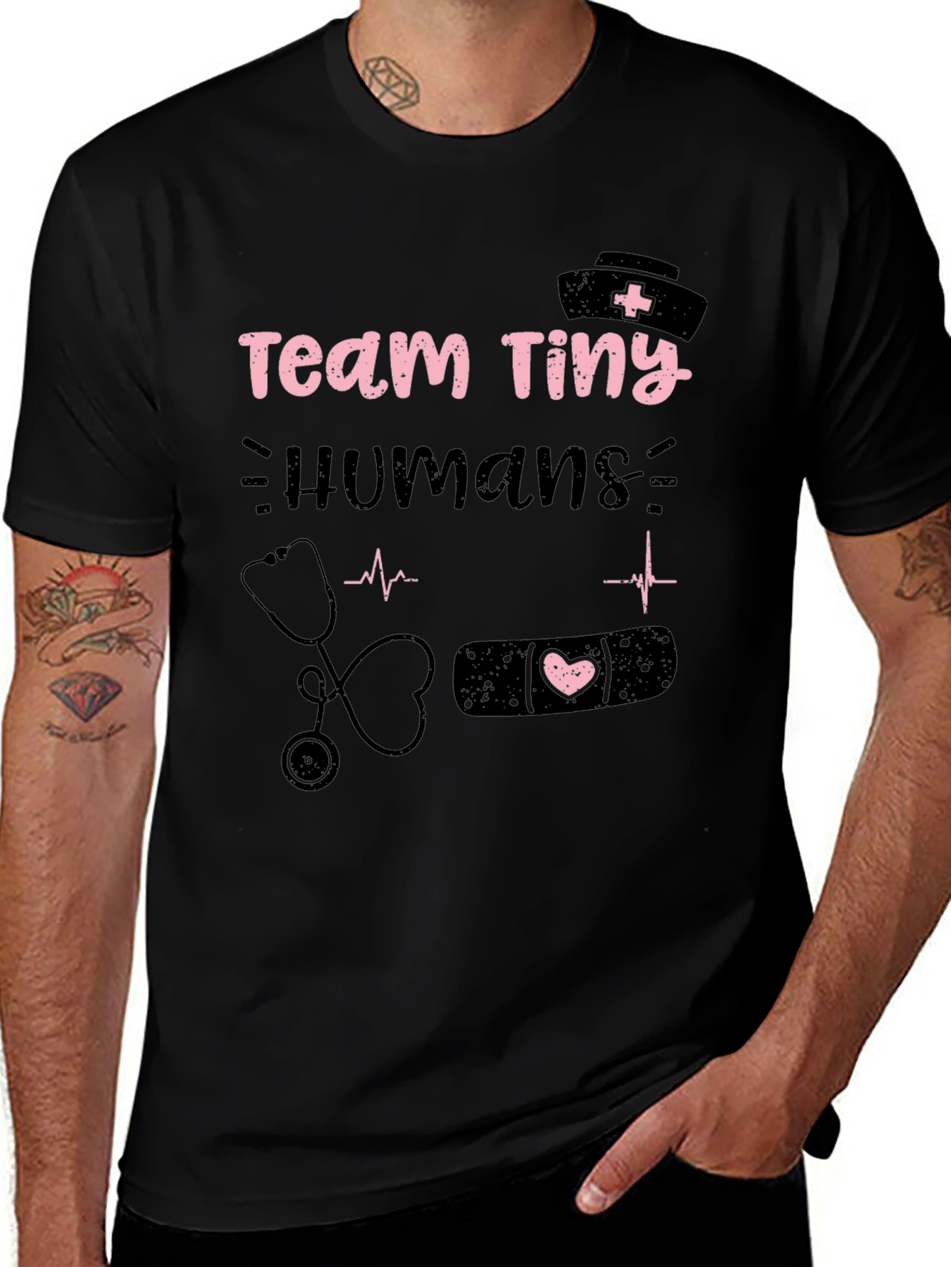 Team Tiny Humans Graphic Tee