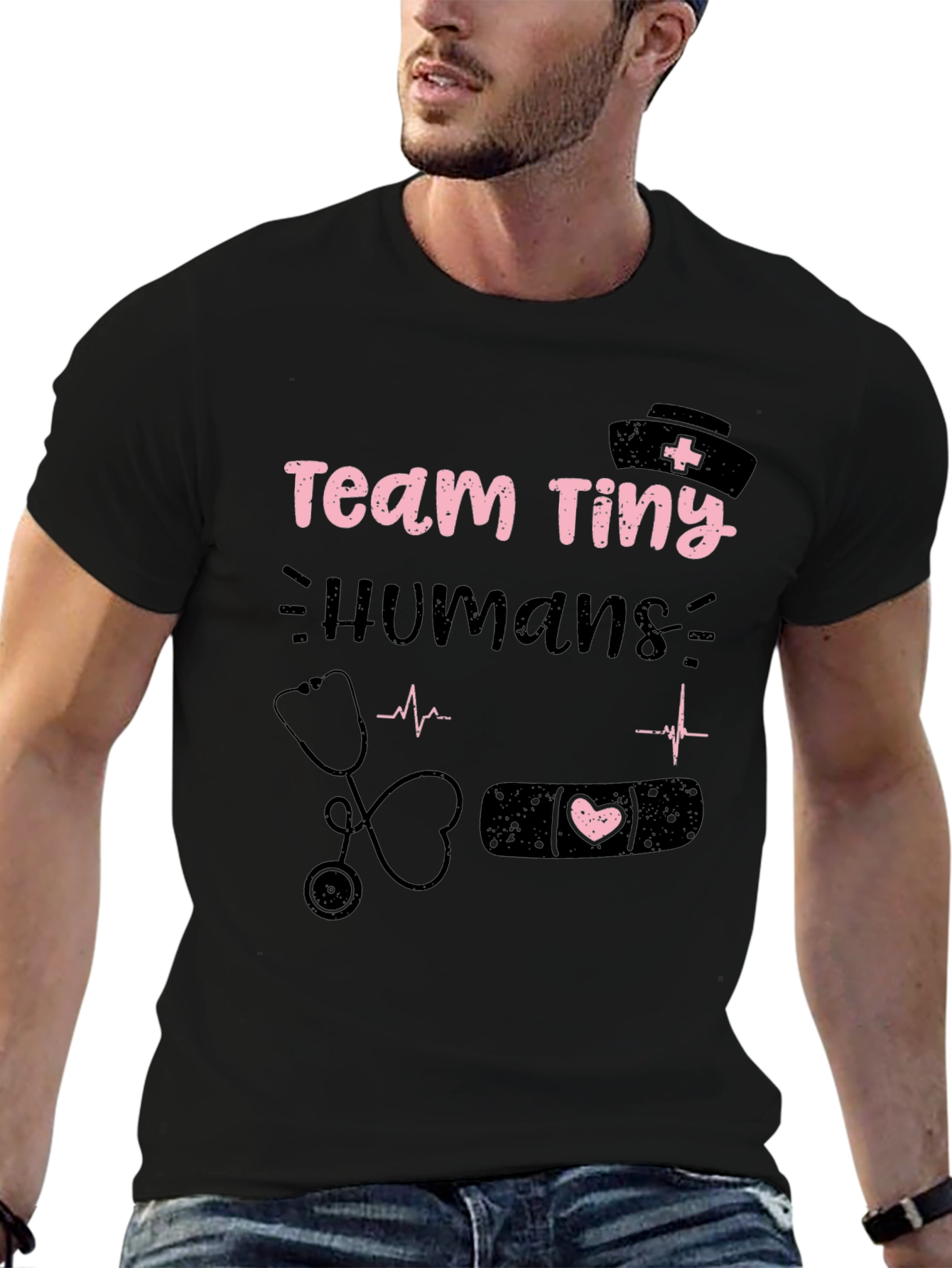 Team Tiny Humans Graphic Tee