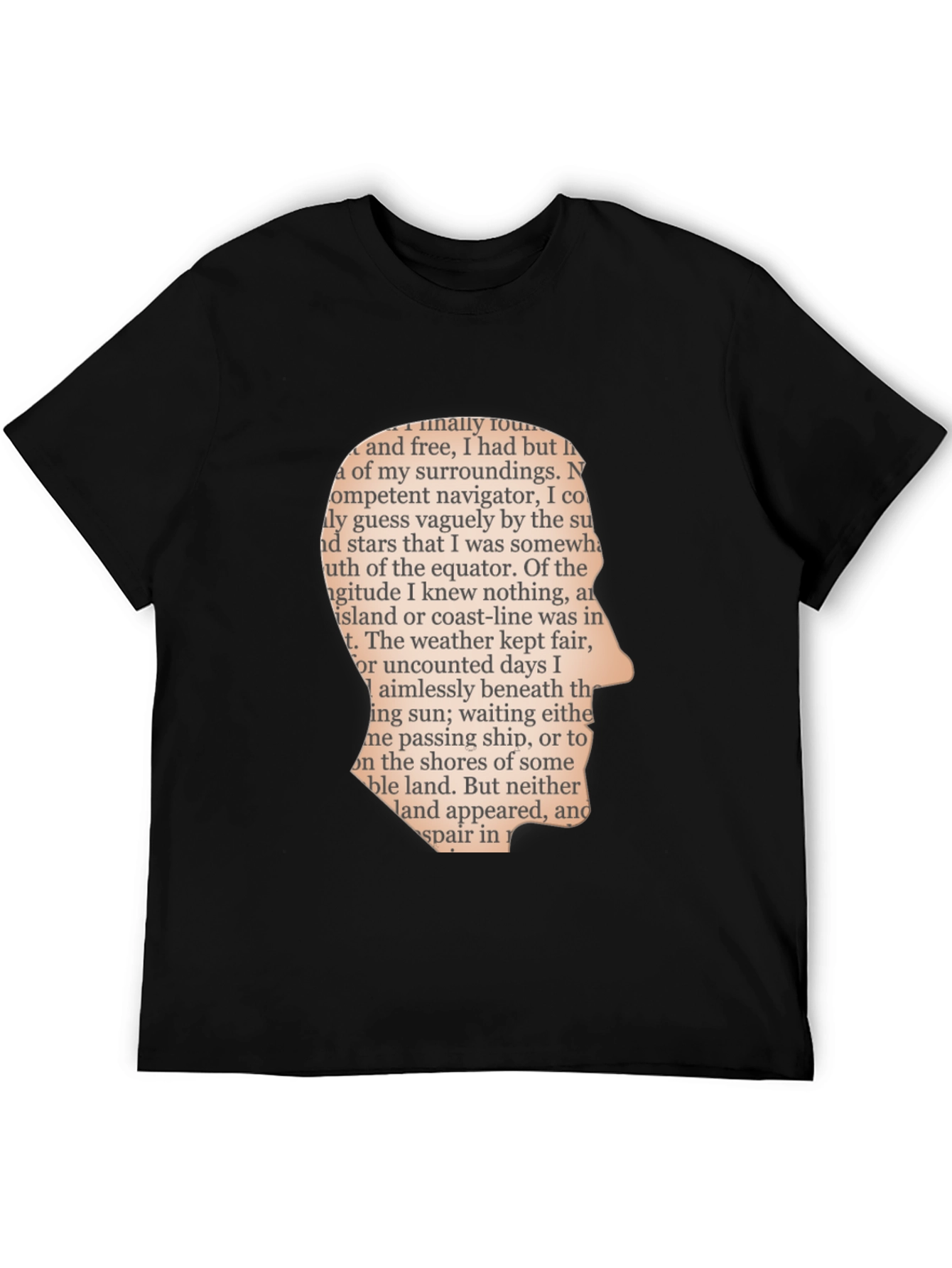 Literary Silhouette T-Shirt