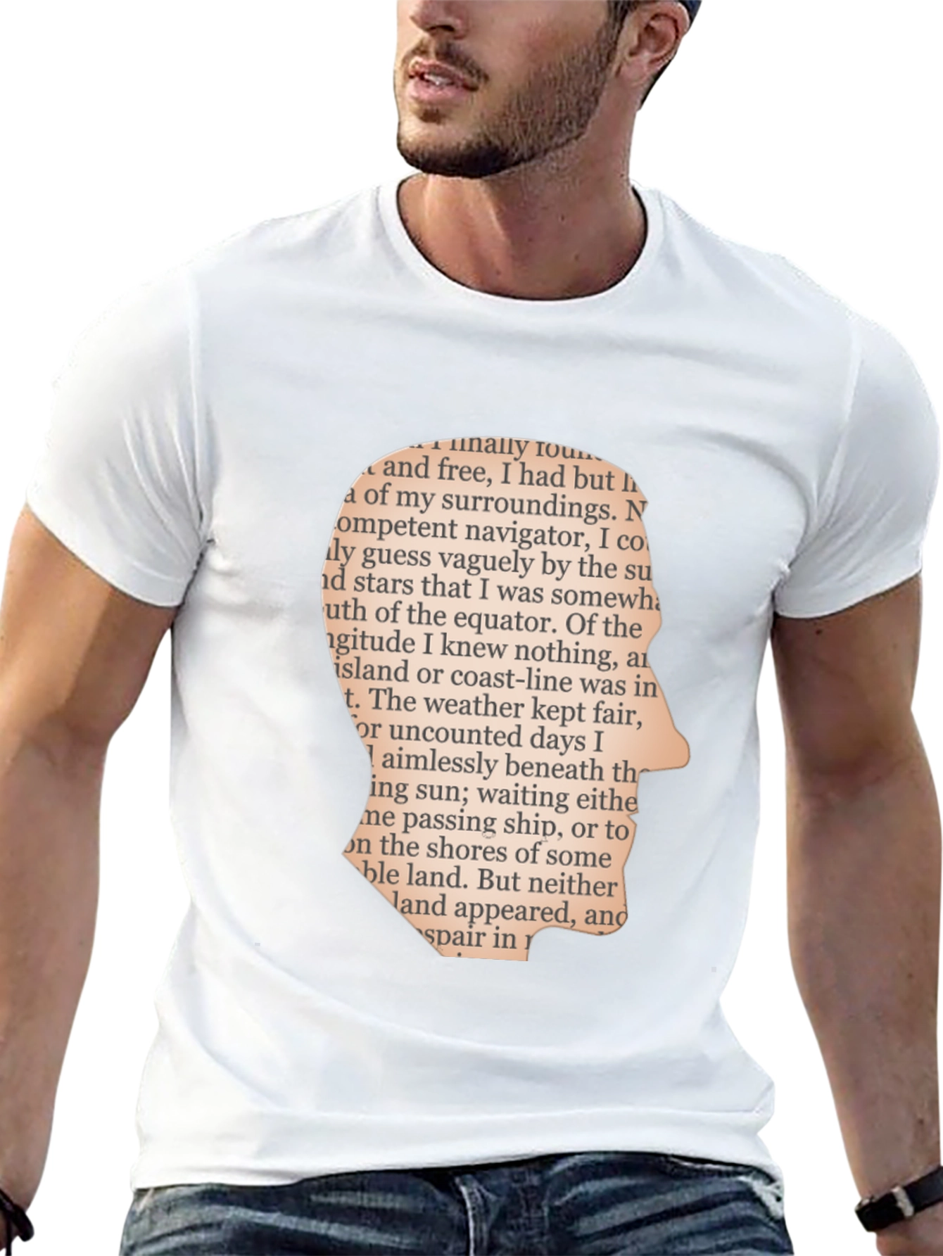 Literary Silhouette T-Shirt