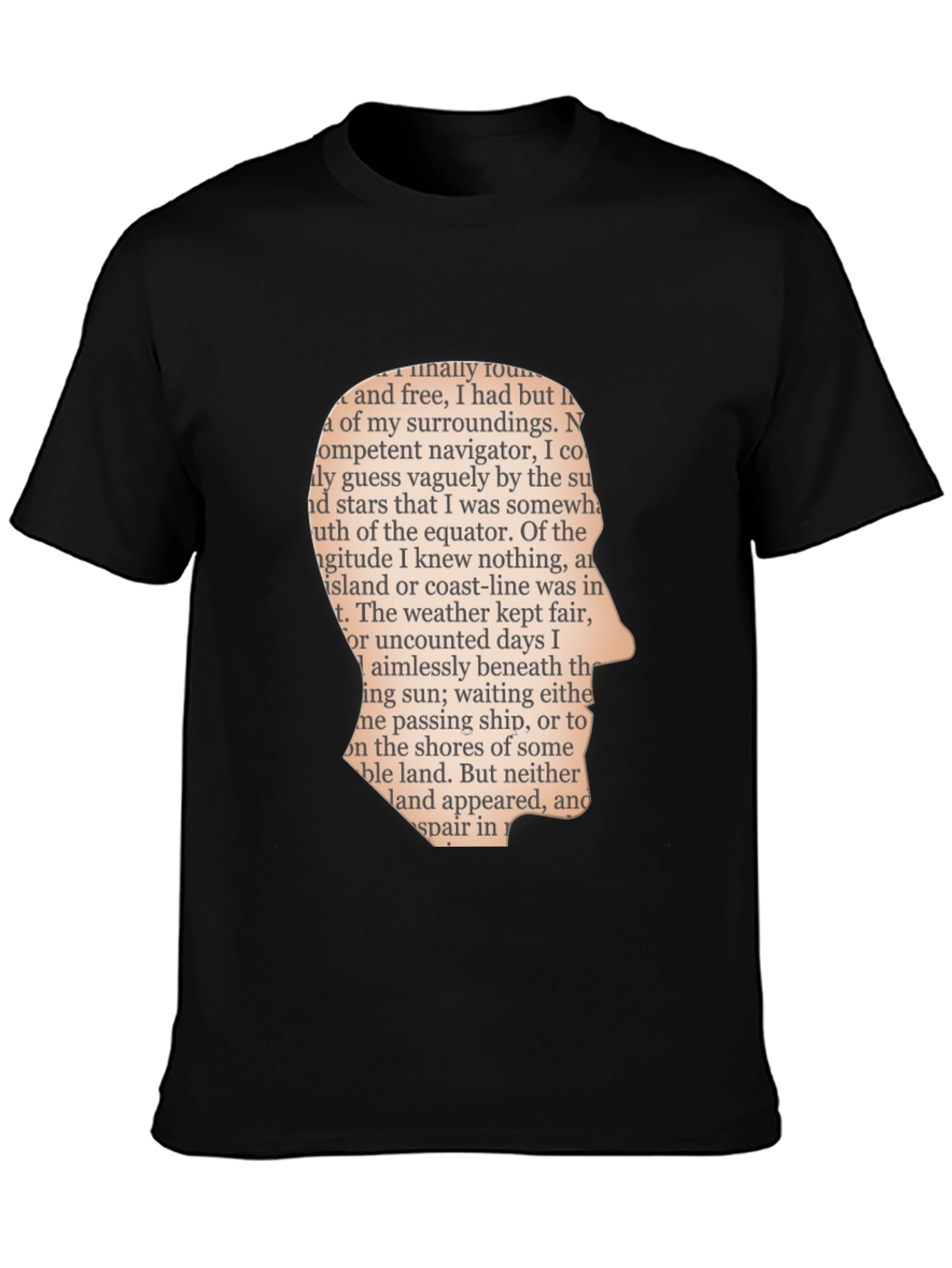 Literary Silhouette T-Shirt