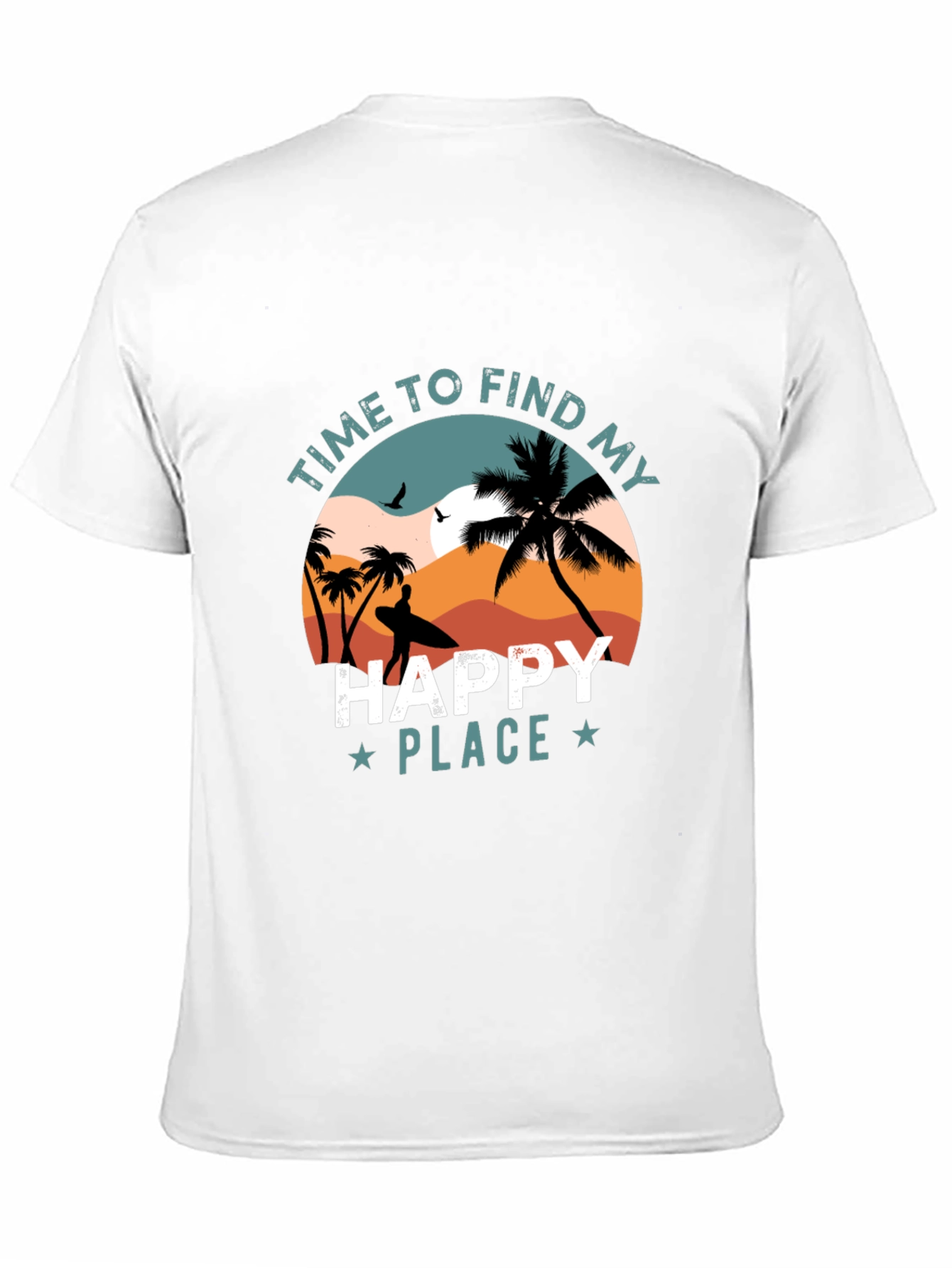 Time To Find My Happy Place Graphic Tee