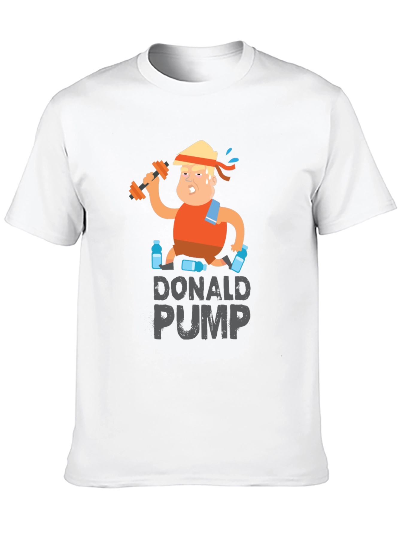Donald Pump T-Shirt - Funny Gym Workout Tee