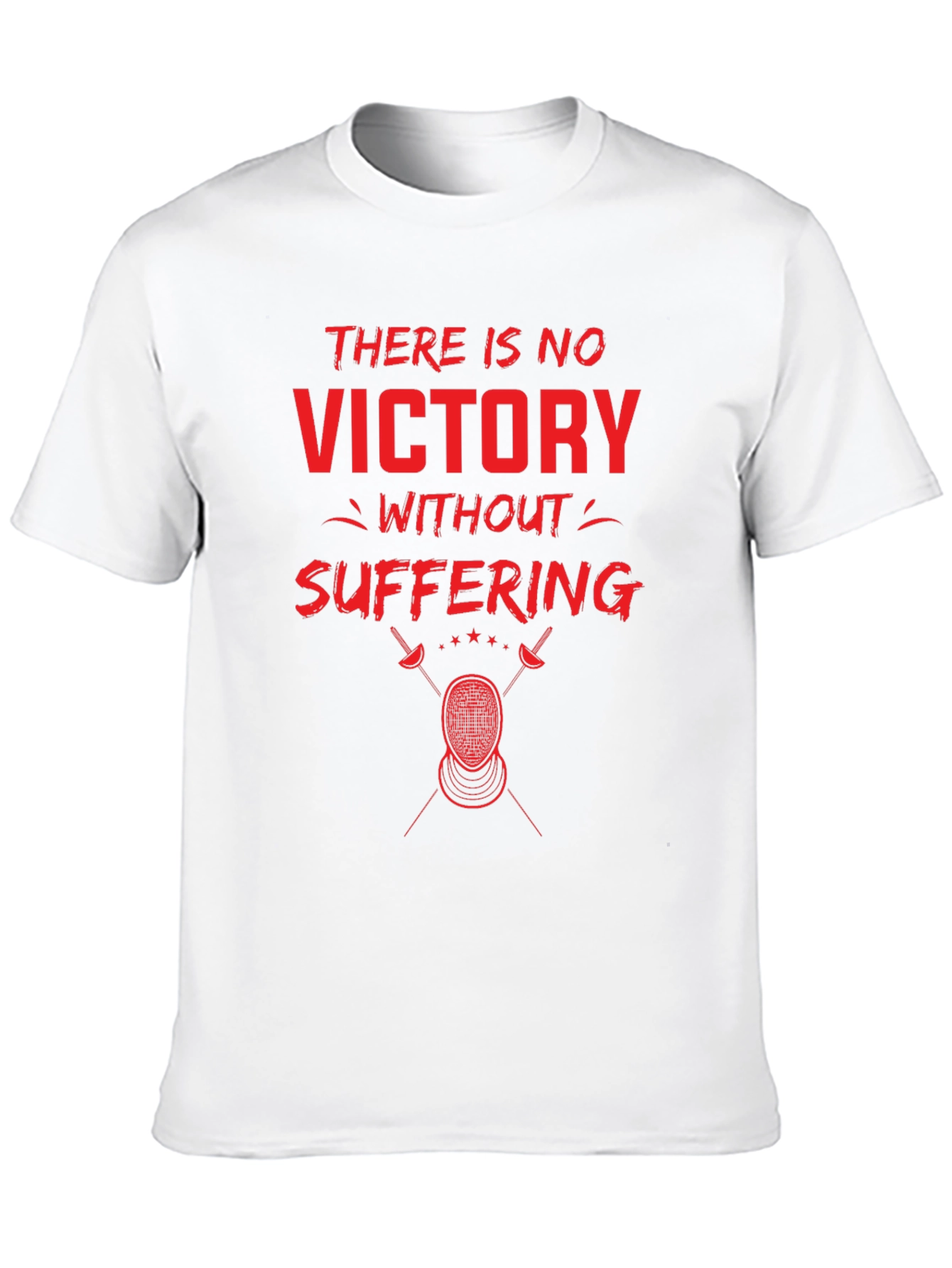 Victory Through Suffering Fencing T-Shirt