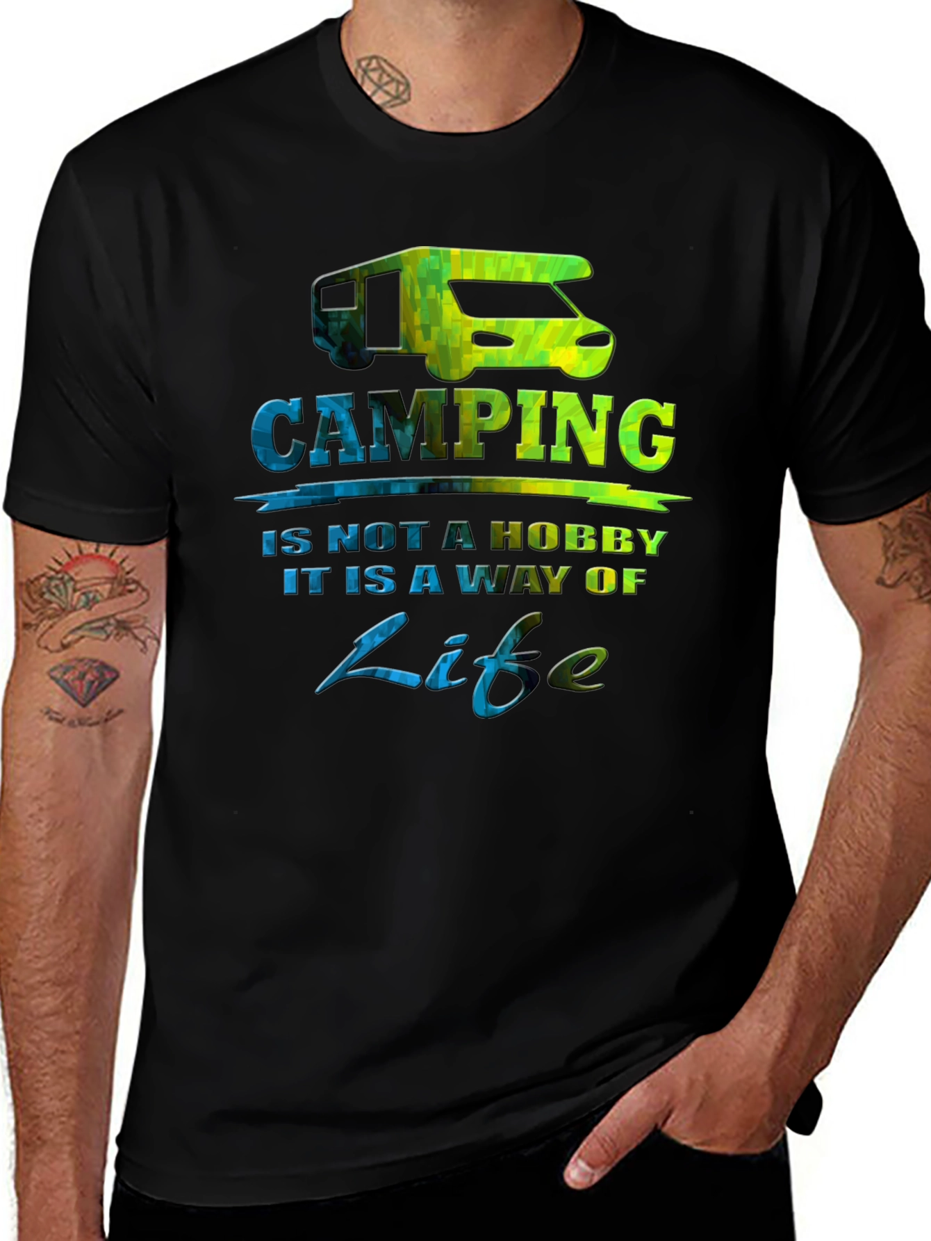 Camping is a Way of Life Graphic Tee