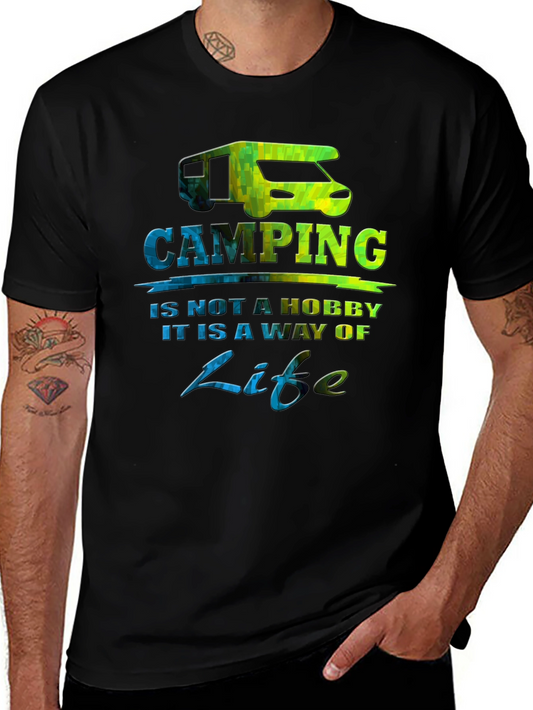 Camping is a Way of Life Graphic Tee