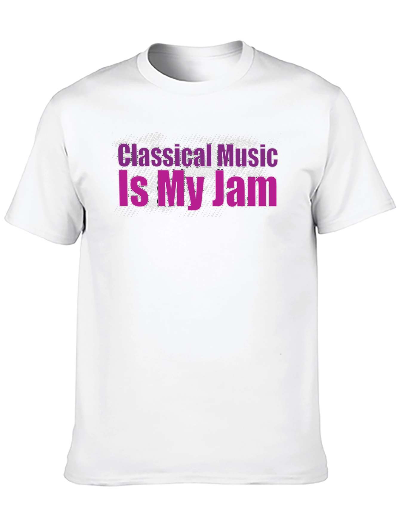 Classical Music Is My Jam Black T-Shirt