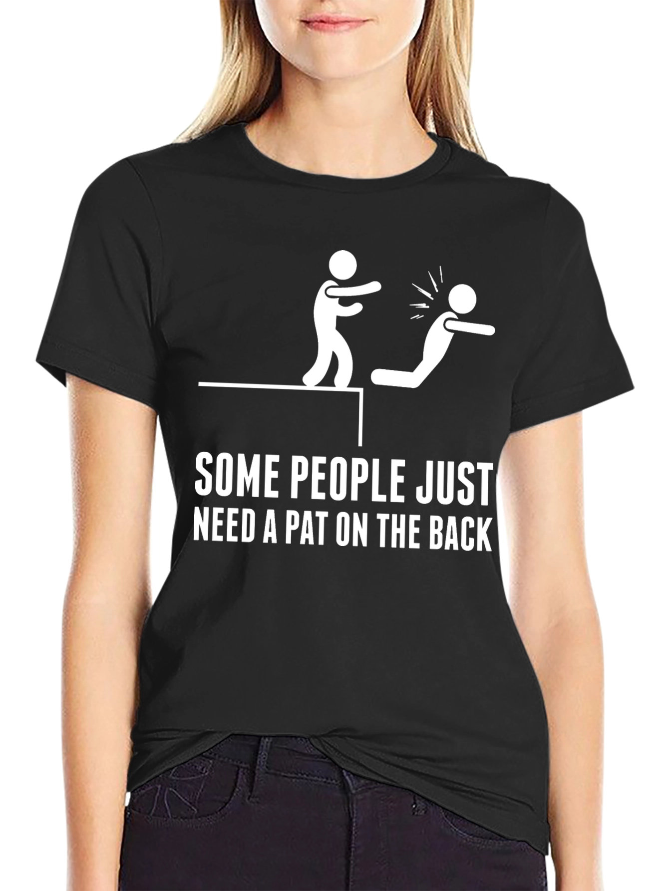 Pat on the Back Humor T-Shirt