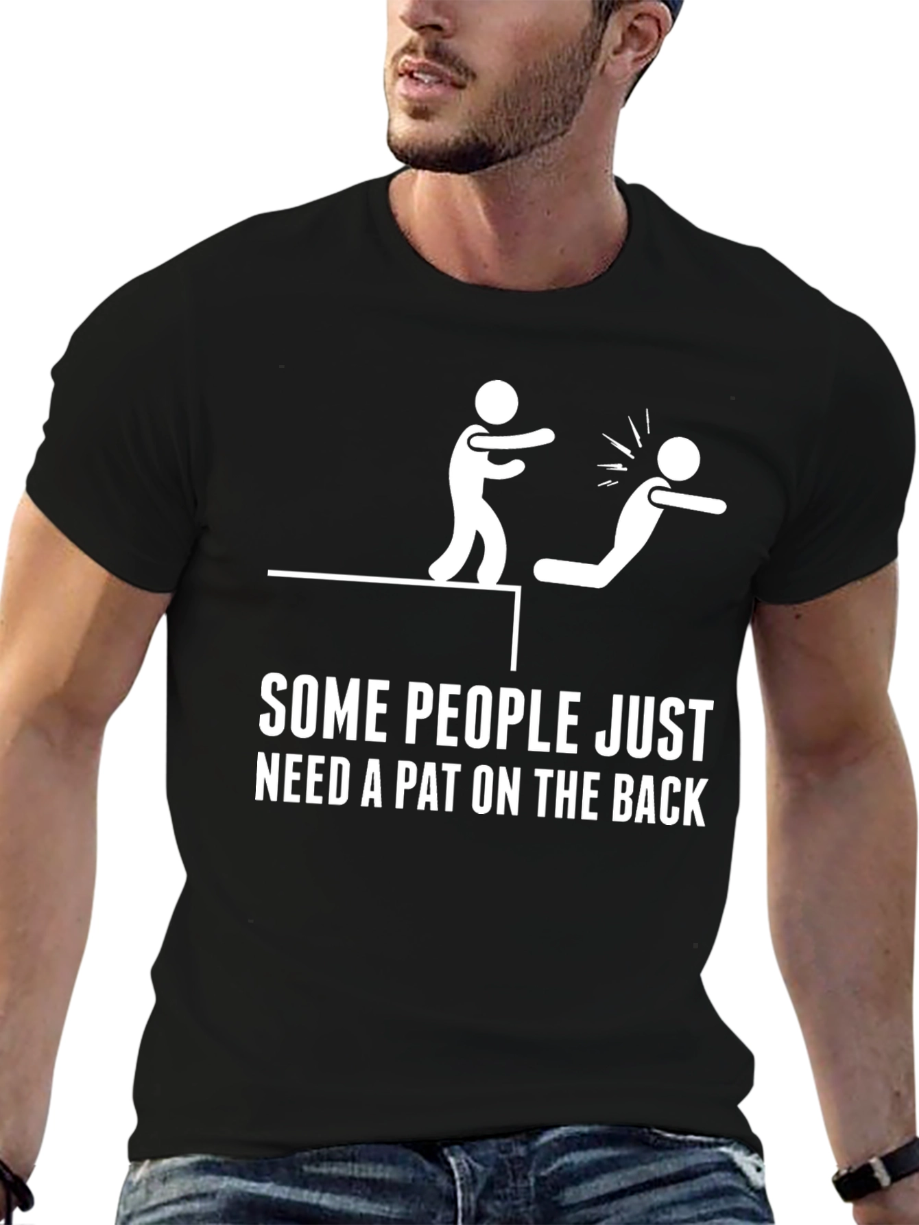 Pat on the Back Humor T-Shirt
