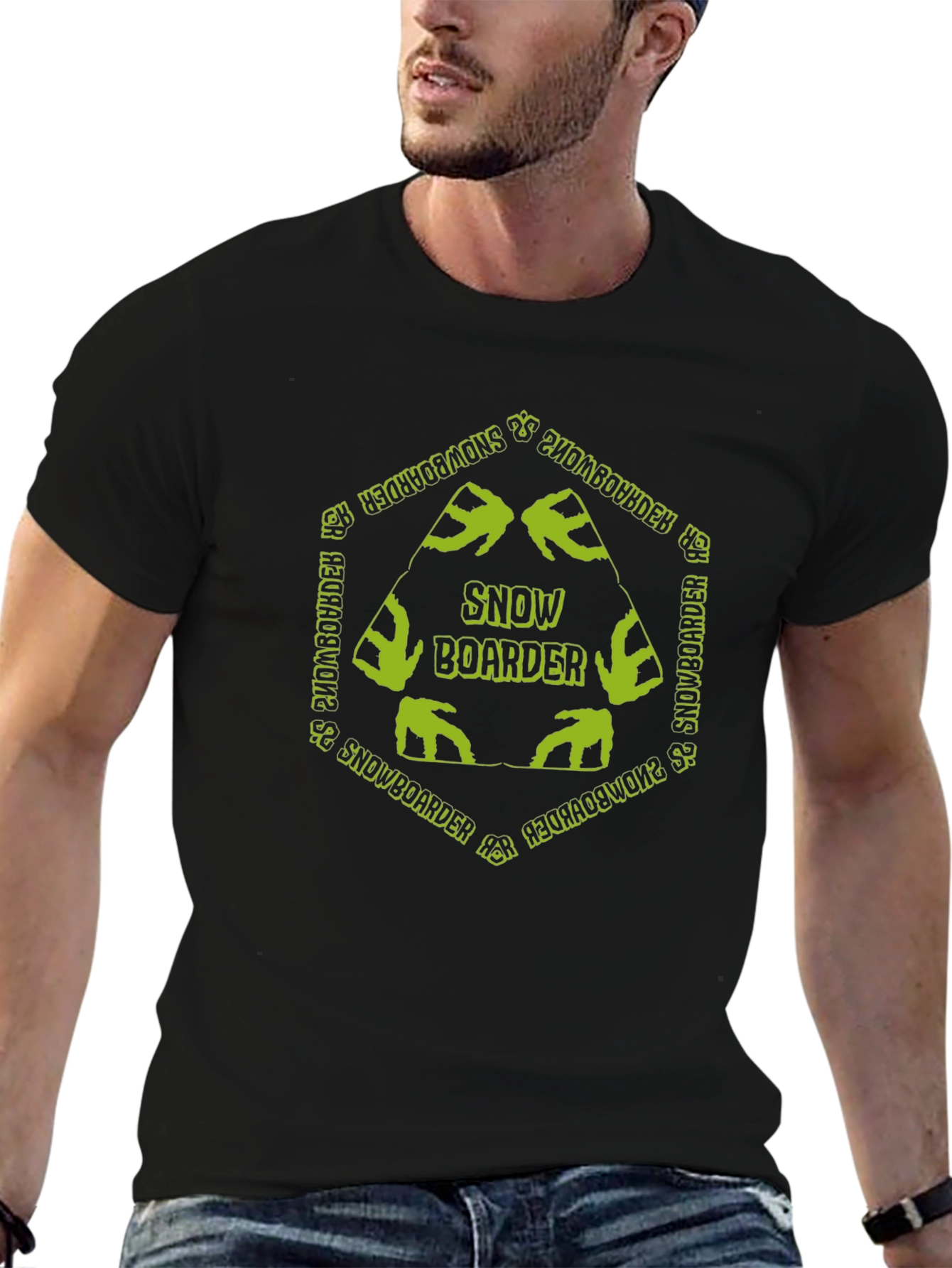 Snowboarder Graphic T-Shirt