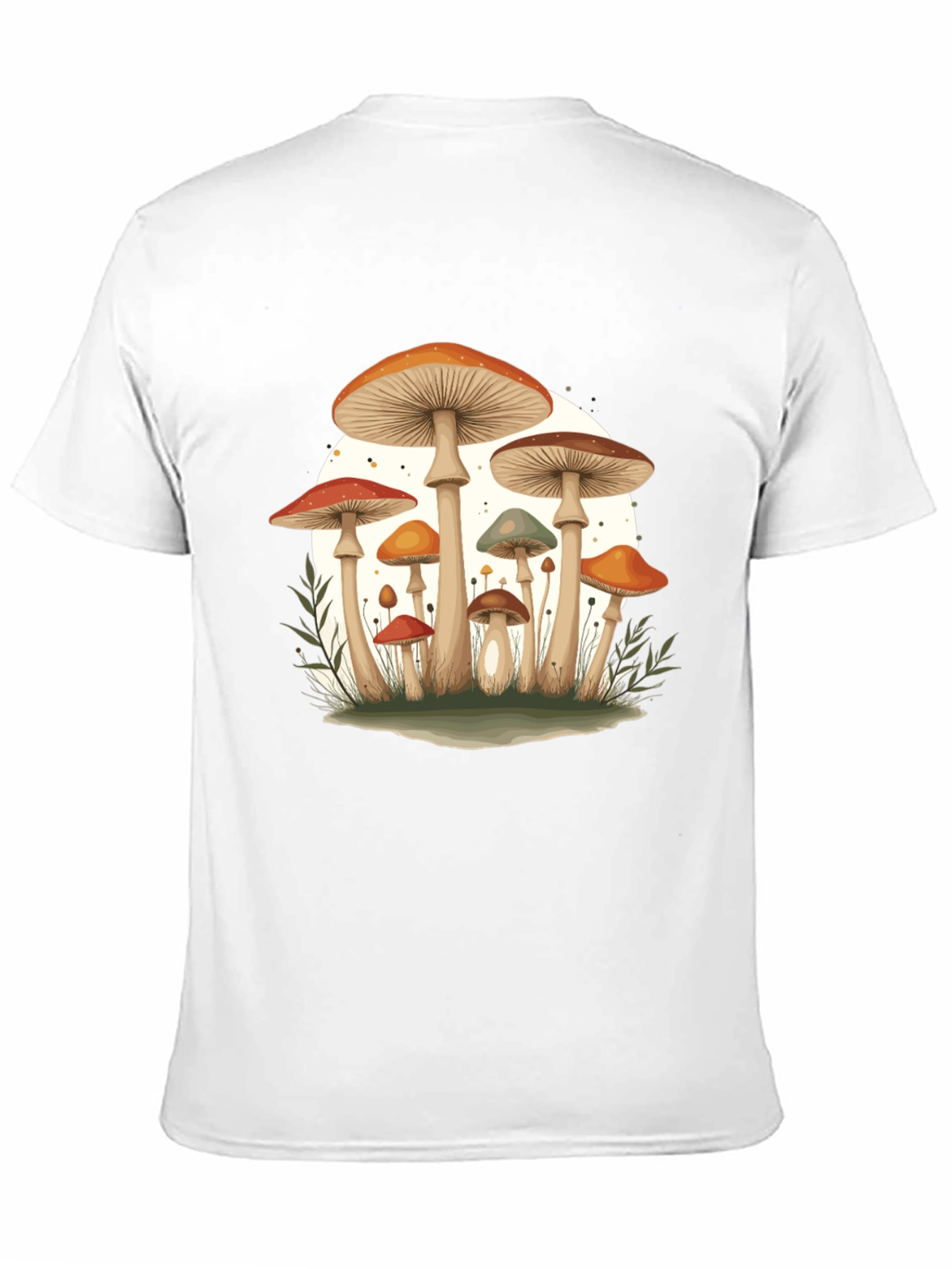 Mushroom Graphic Tee - Funky Fungi Design