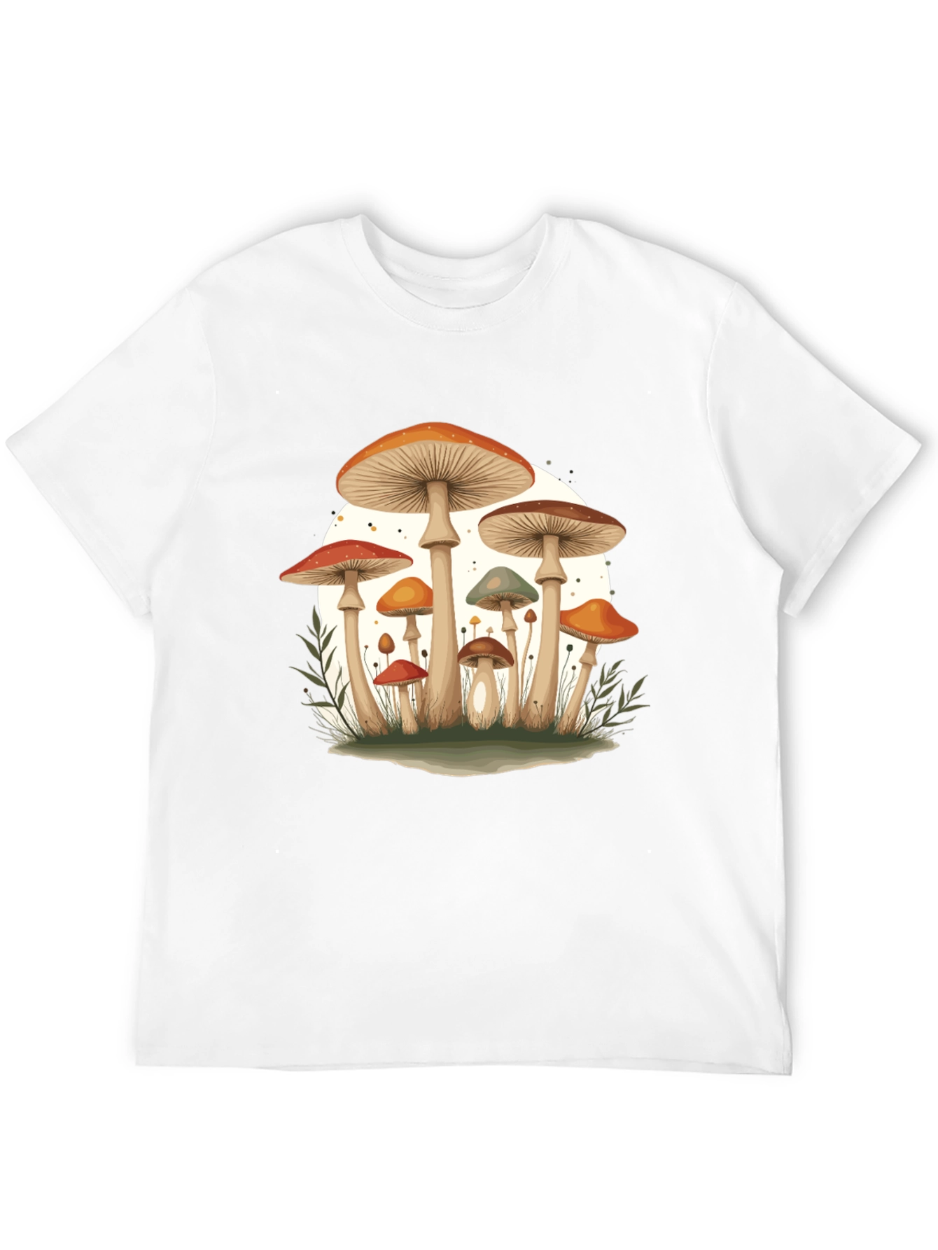 Mushroom Graphic Tee - Funky Fungi Design