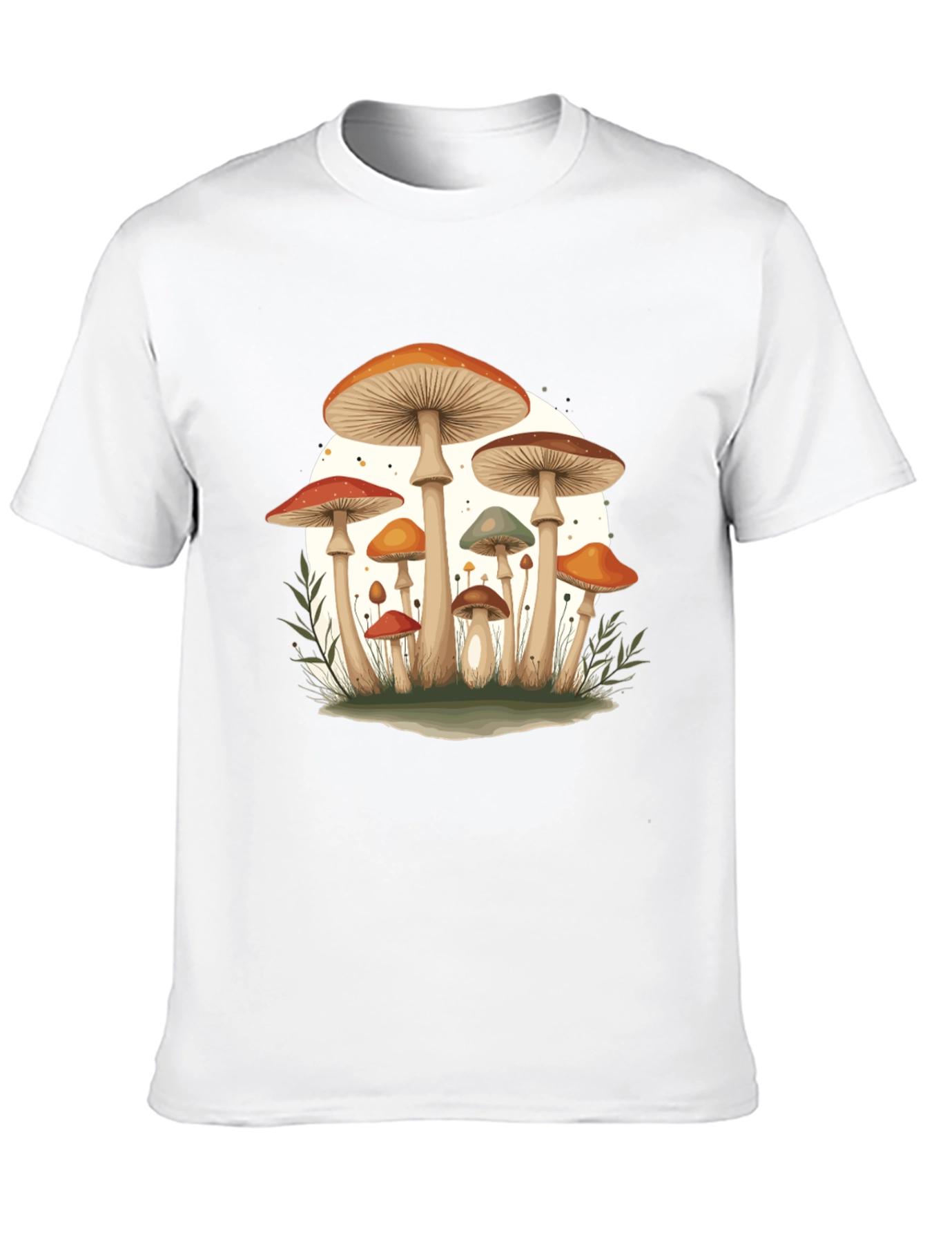 Mushroom Graphic Tee - Funky Fungi Design