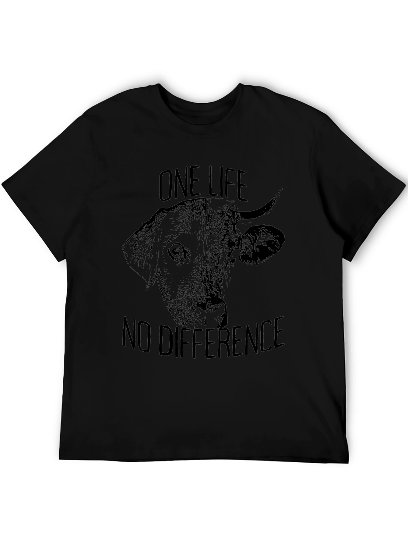 One Life No Difference Vegan T-Shirt