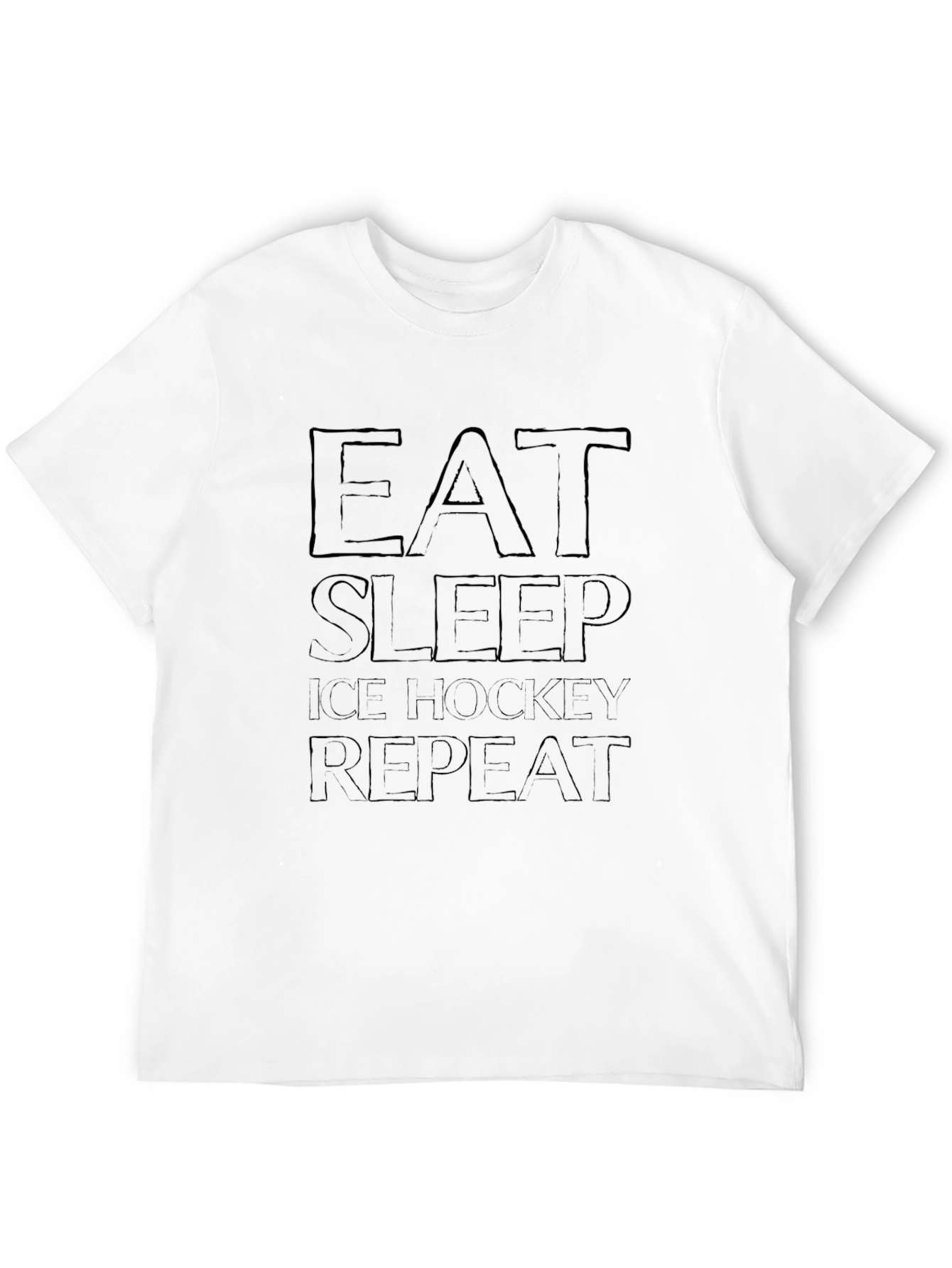 Eat Sleep Ice Hockey Repeat T-Shirt