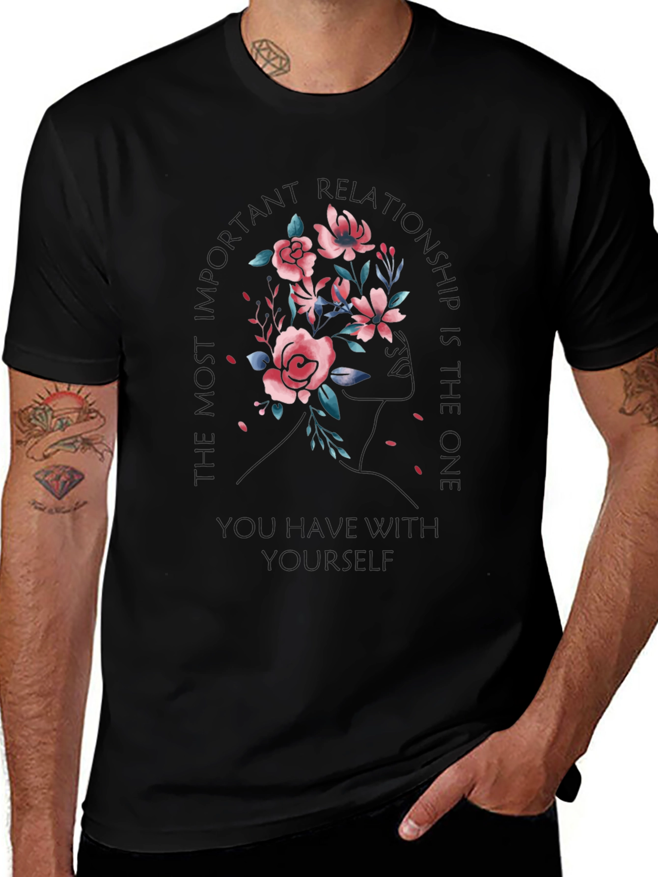Floral Graphic T-Shirt - The One Within