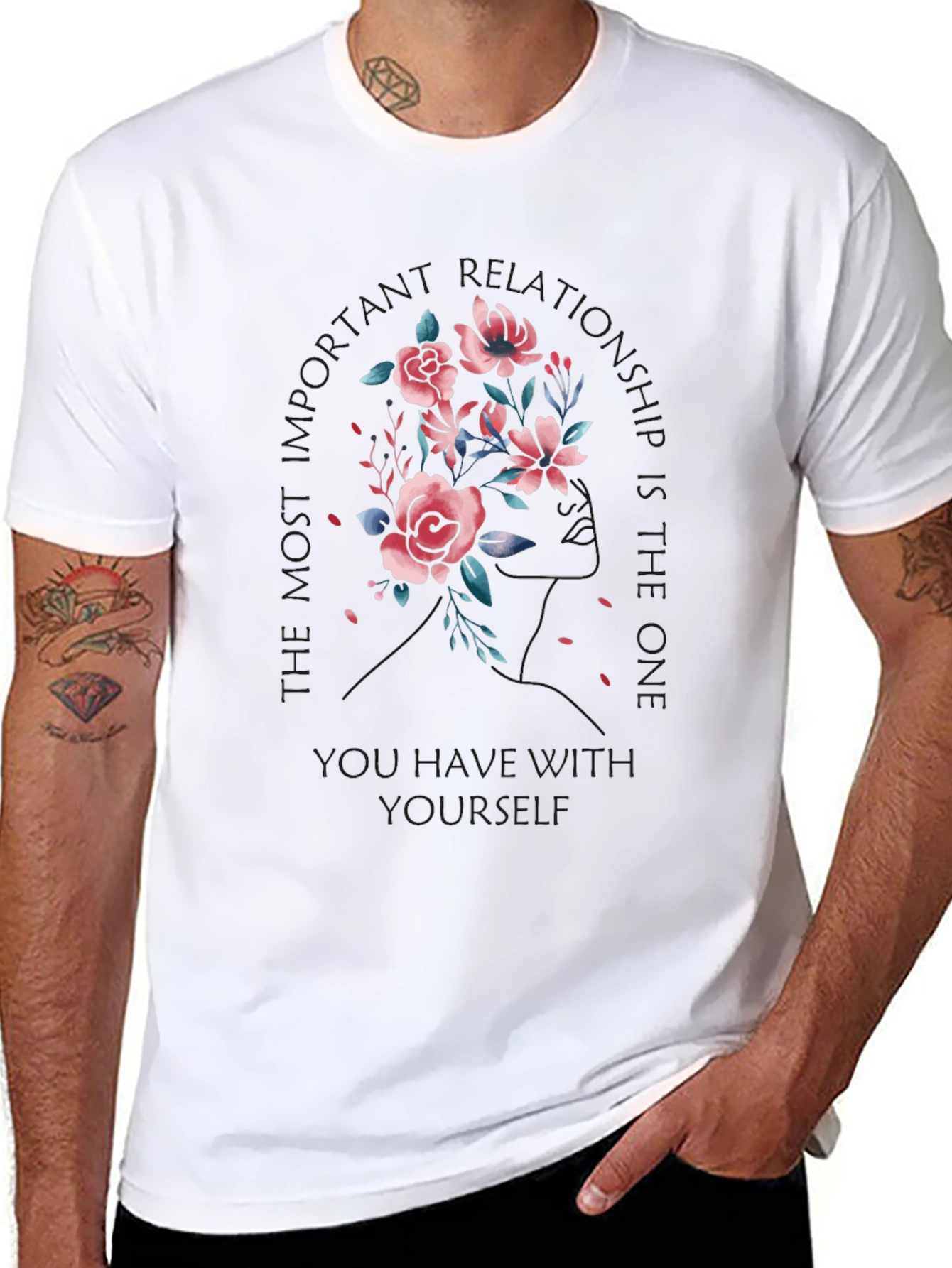 Floral Graphic T-Shirt - The One Within