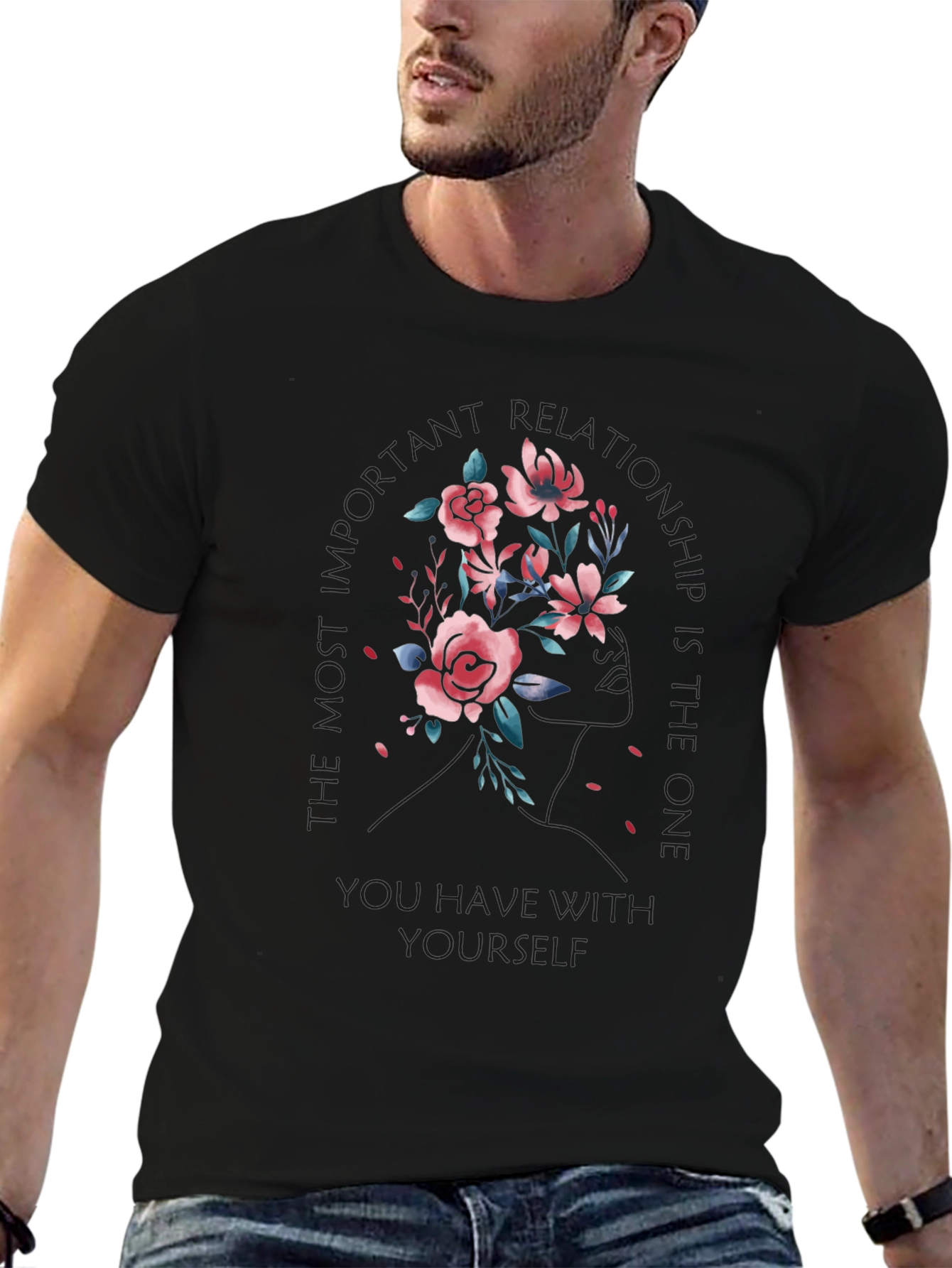 Floral Graphic T-Shirt - The One Within