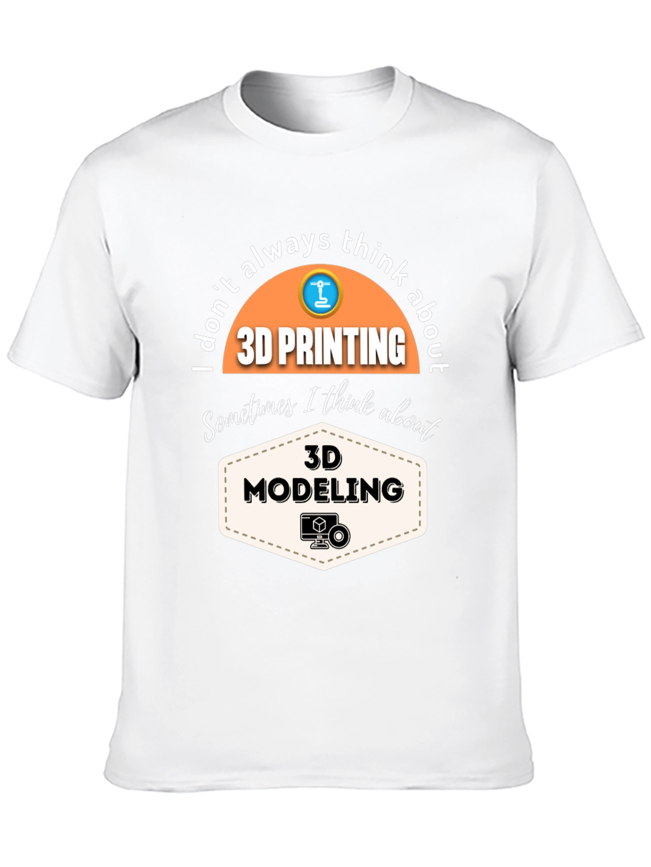 3D Printing & Modeling T-Shirt - Black
