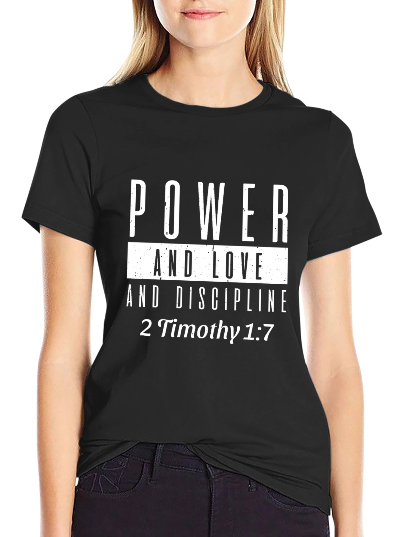 Power and Love T-Shirt - Christian Inspired Apparel