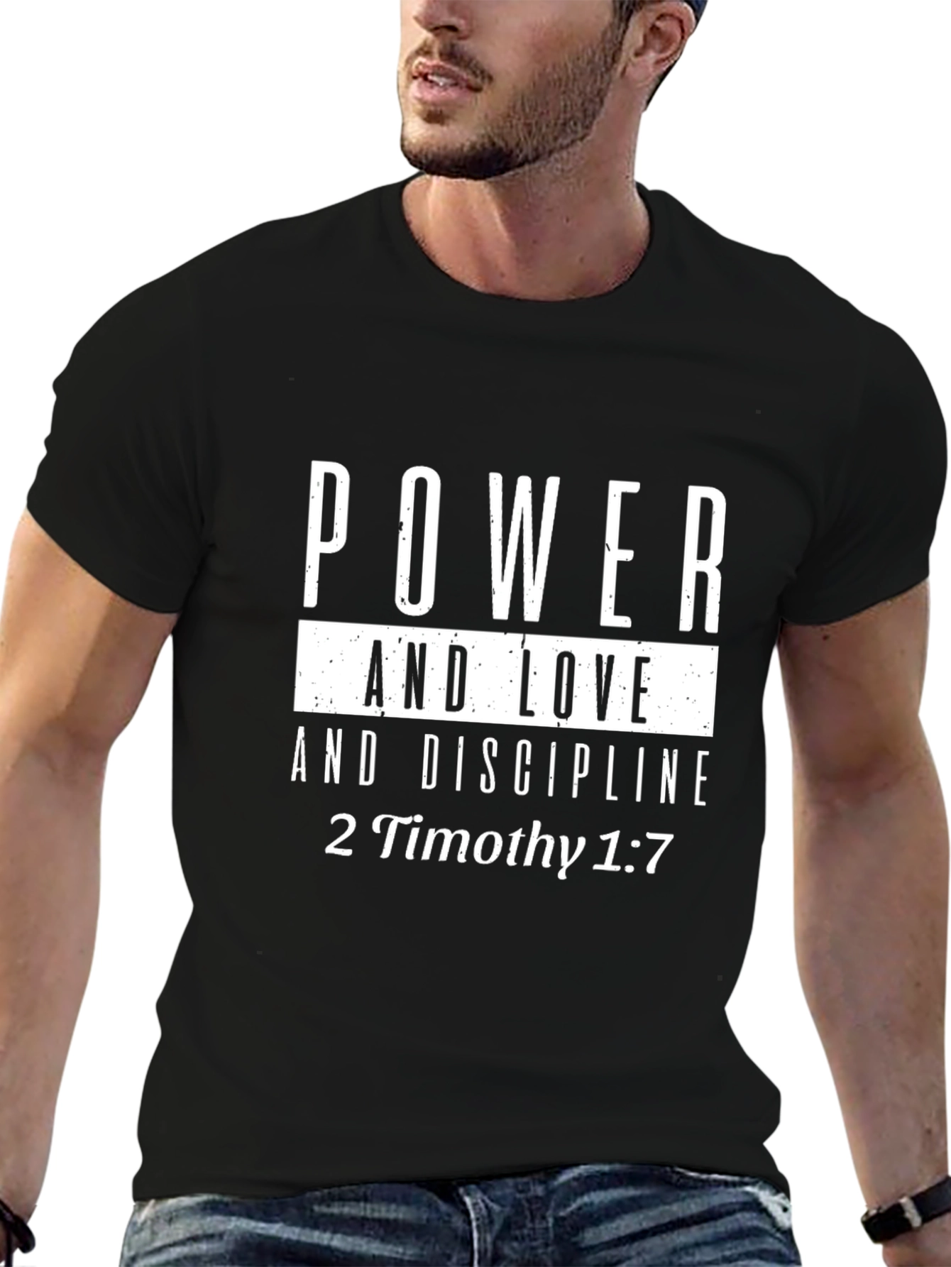 Power and Love T-Shirt - Christian Inspired Apparel