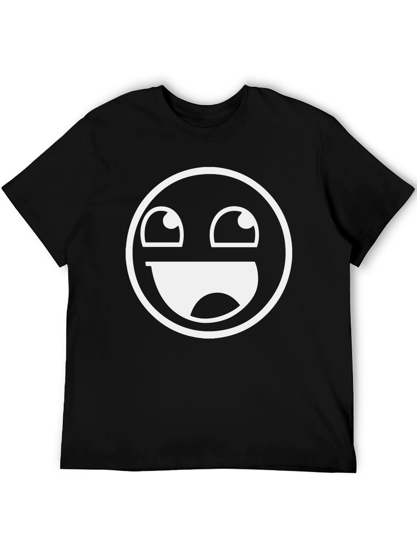 Epic Face Graphic T-Shirt - Black