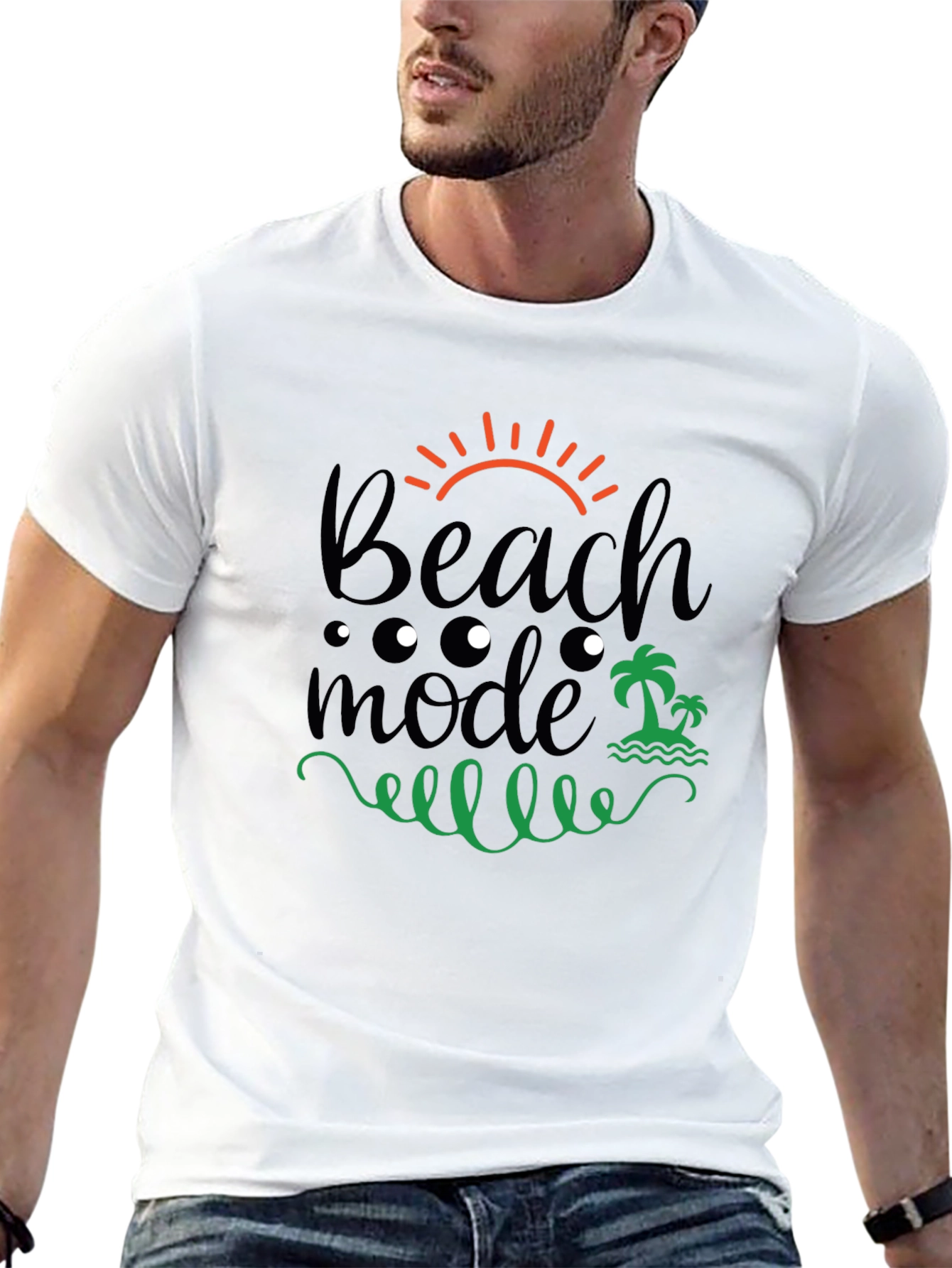 Beach Mode Graphic Tee - Summer Vibes