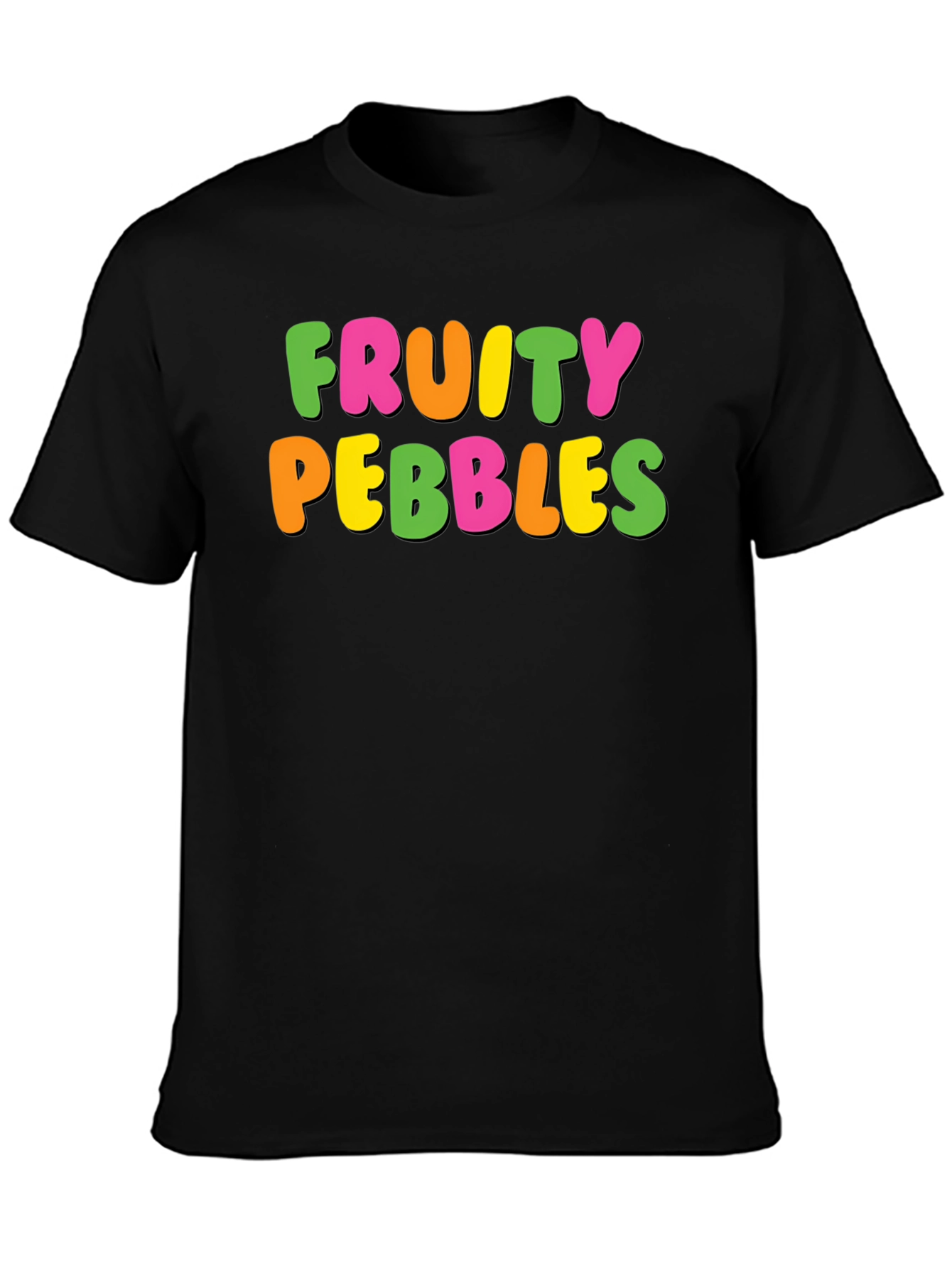 Fruity Pebbles Graphic Tee - Black