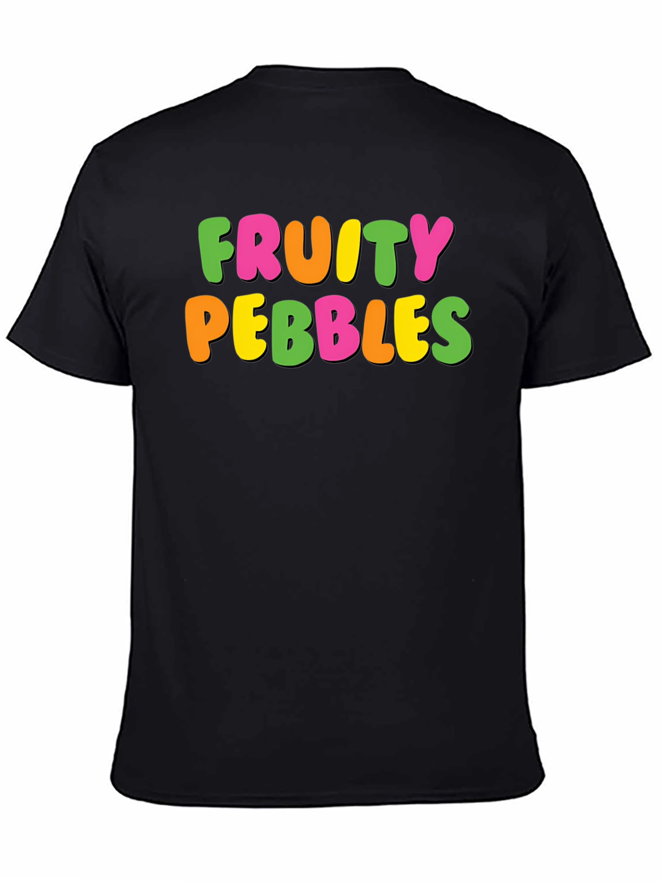 Fruity Pebbles Graphic Tee - Black