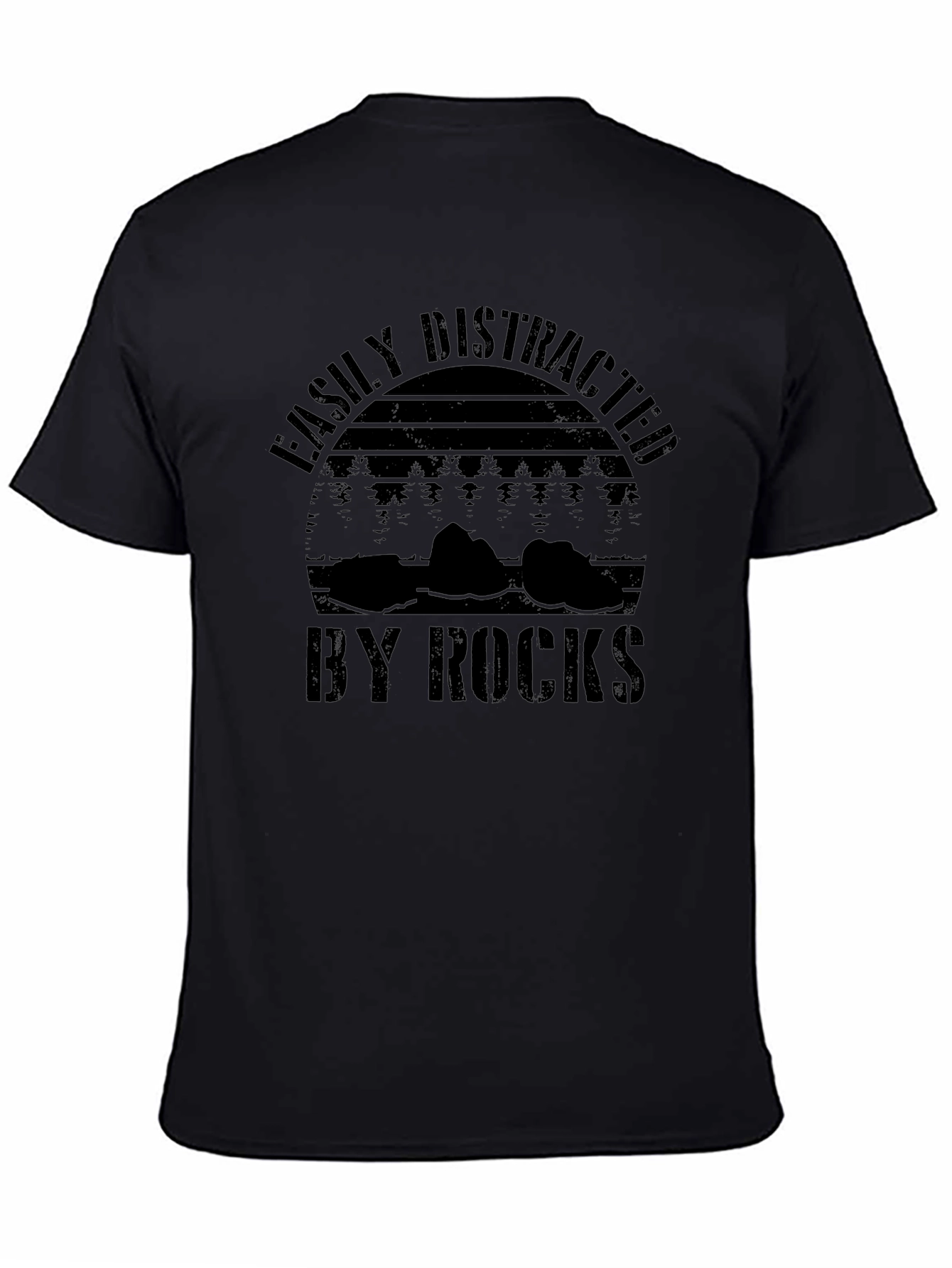Easily Distracted by Rocks T-Shirt
