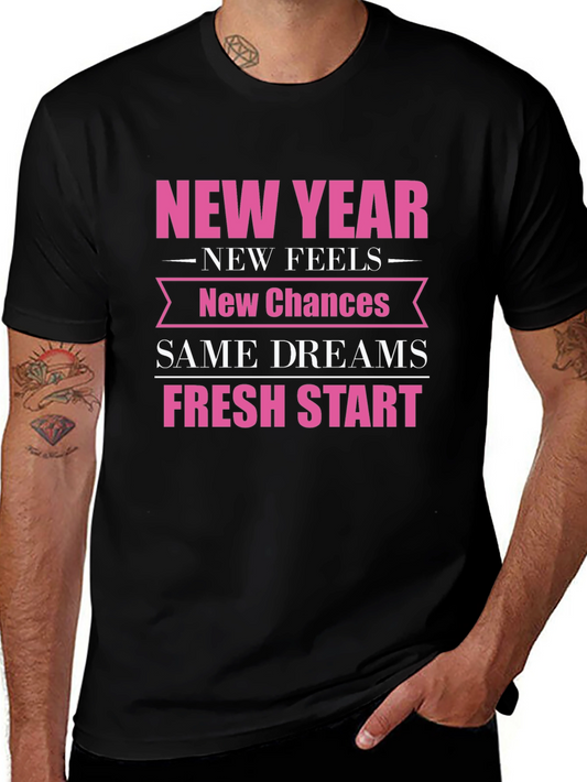New Year New Feels Graphic T-Shirt