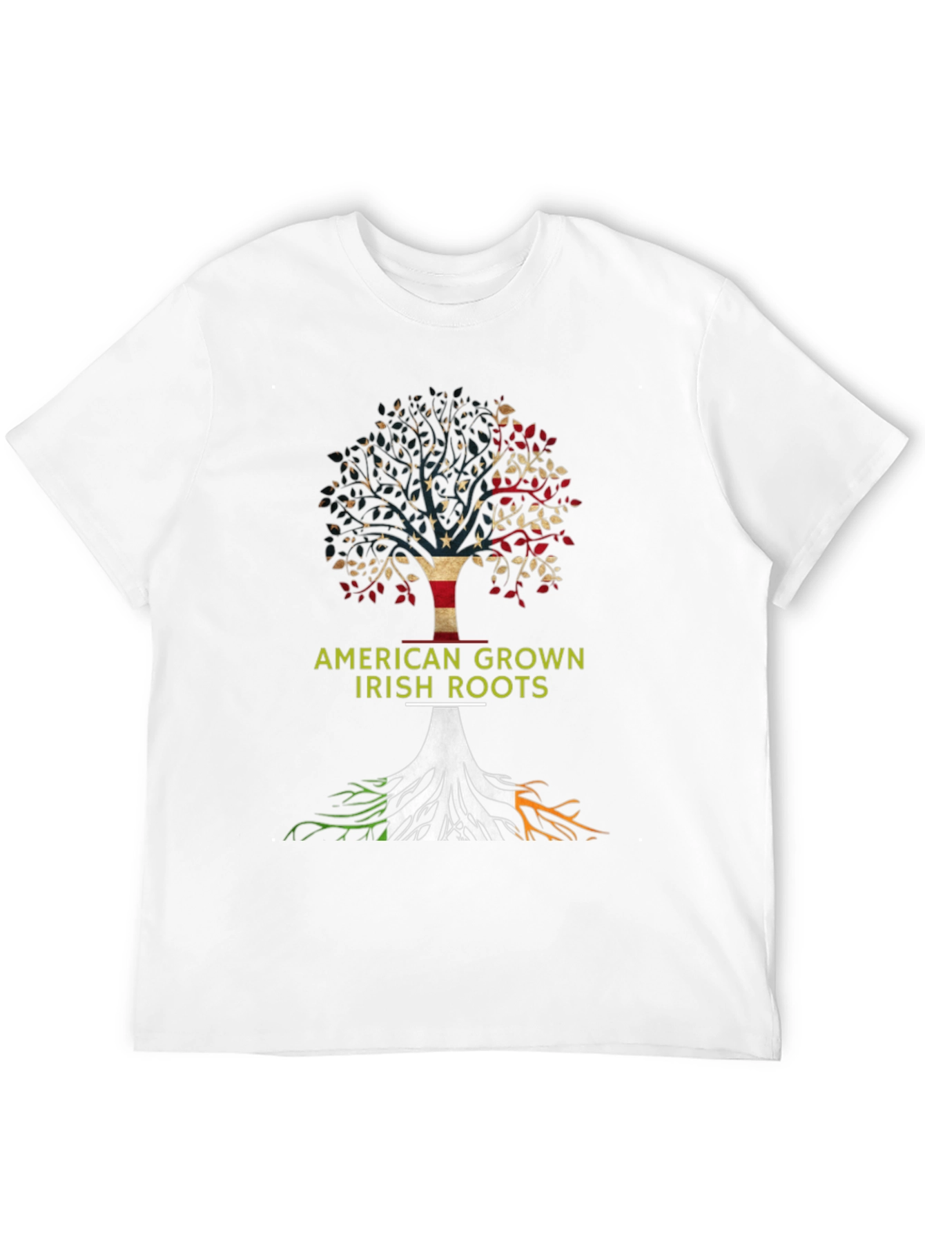American Grown Irish Roots Graphic Tee