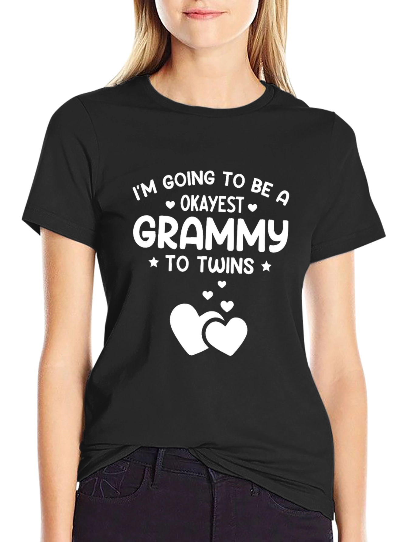 Okayest Grammy To Twins T-Shirt