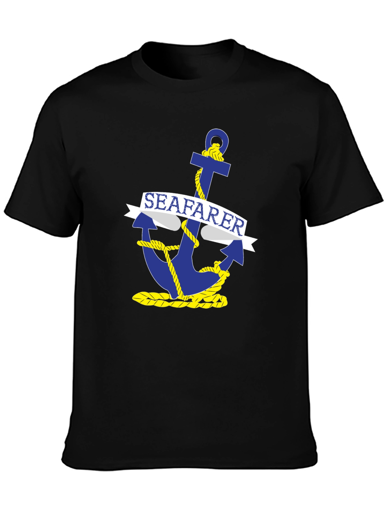 Seafarer Anchor Graphic T-Shirt - Maritime Nautical Tee