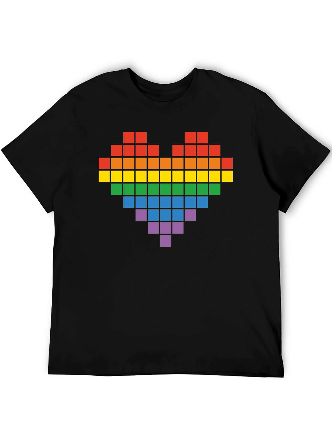 Pixel Heart Pride T-Shirt