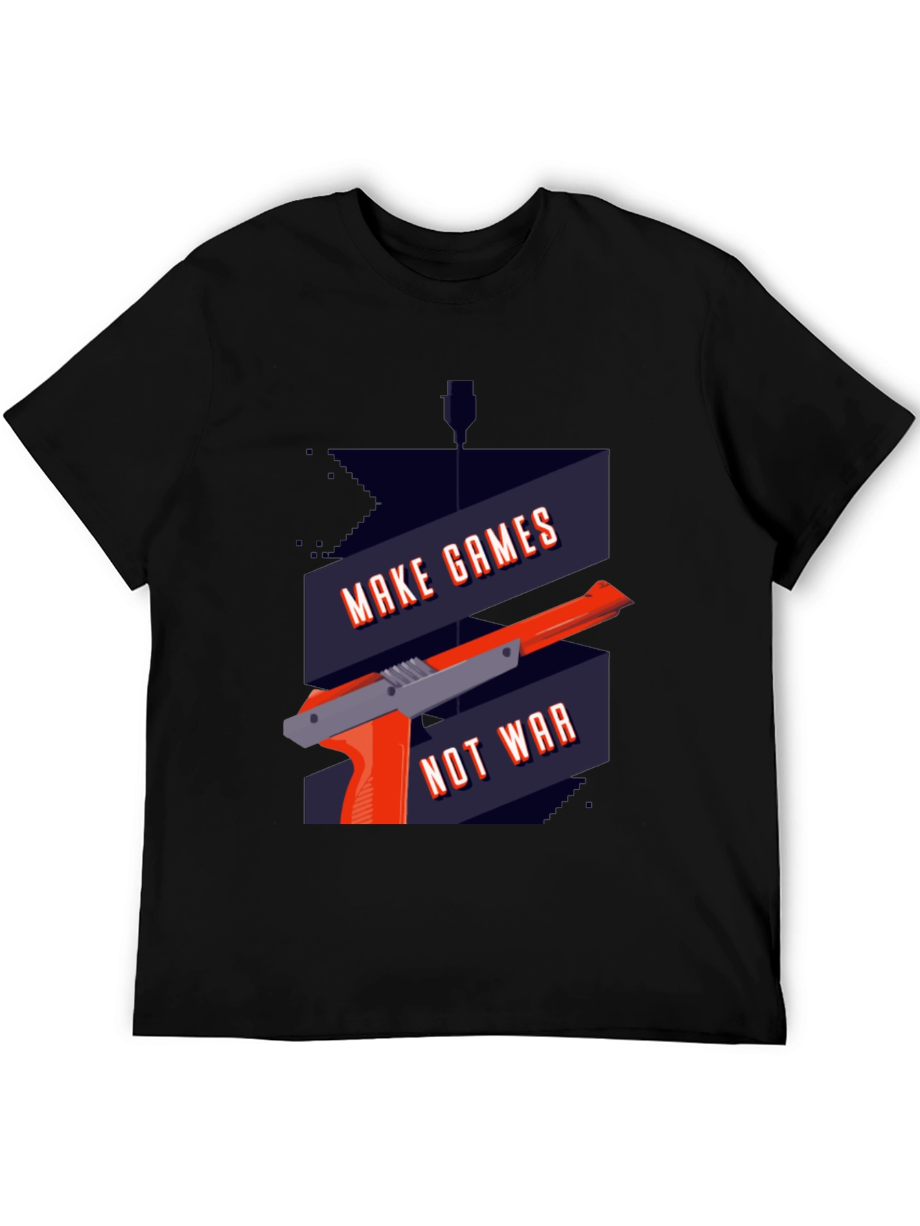 Make Games Not War Graphic T-Shirt