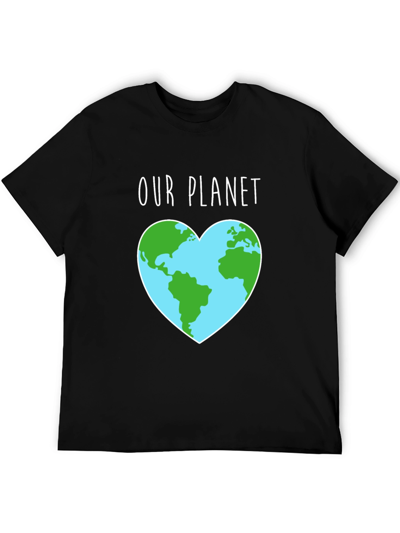 Our Planet Earth Heart Graphic Tee