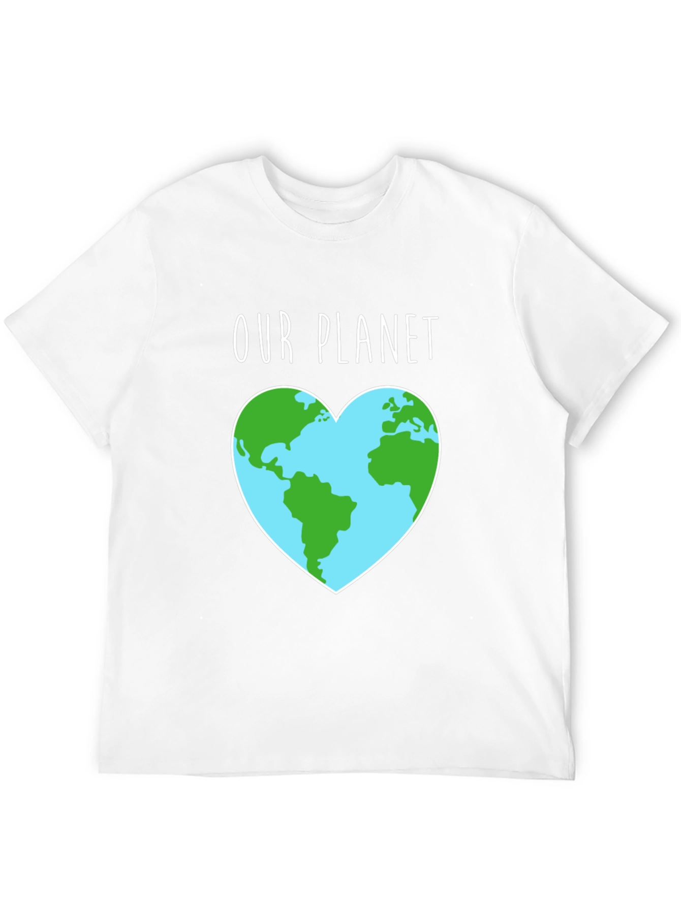 Our Planet Earth Heart Graphic Tee