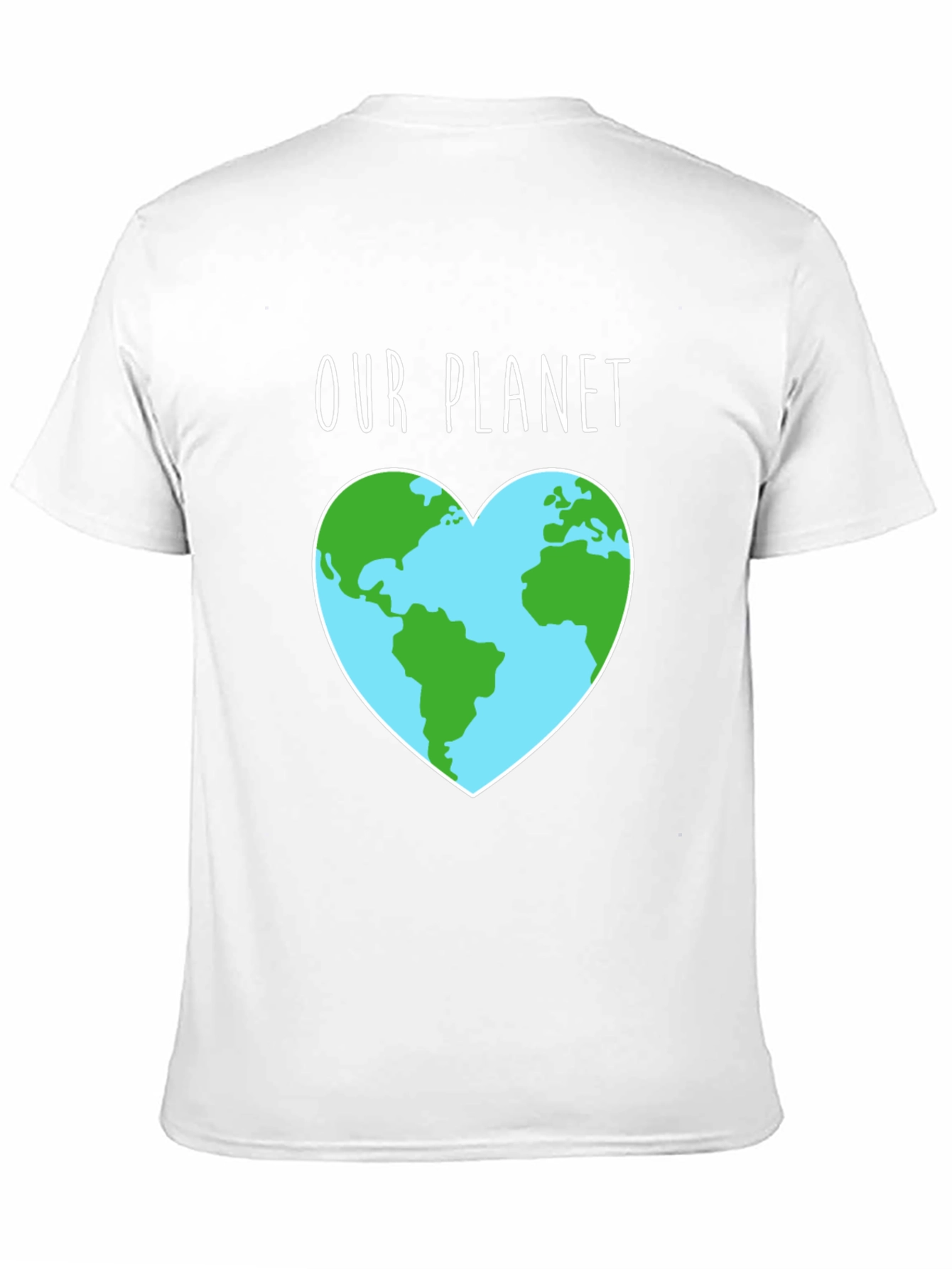 Our Planet Earth Heart Graphic Tee