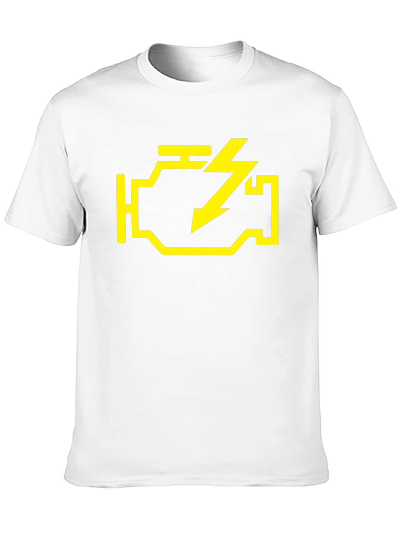 Check Engine Light T-Shirt - Mechanic Humor
