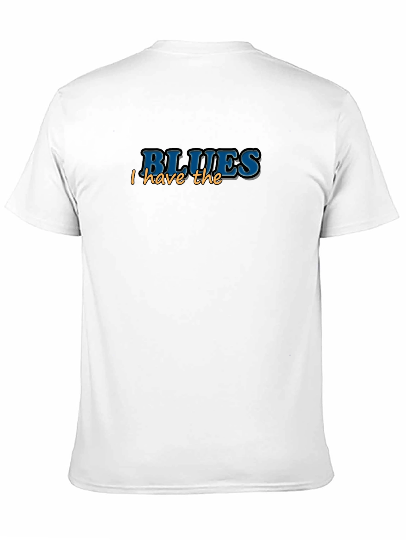 I Have The Blues Black T-Shirt