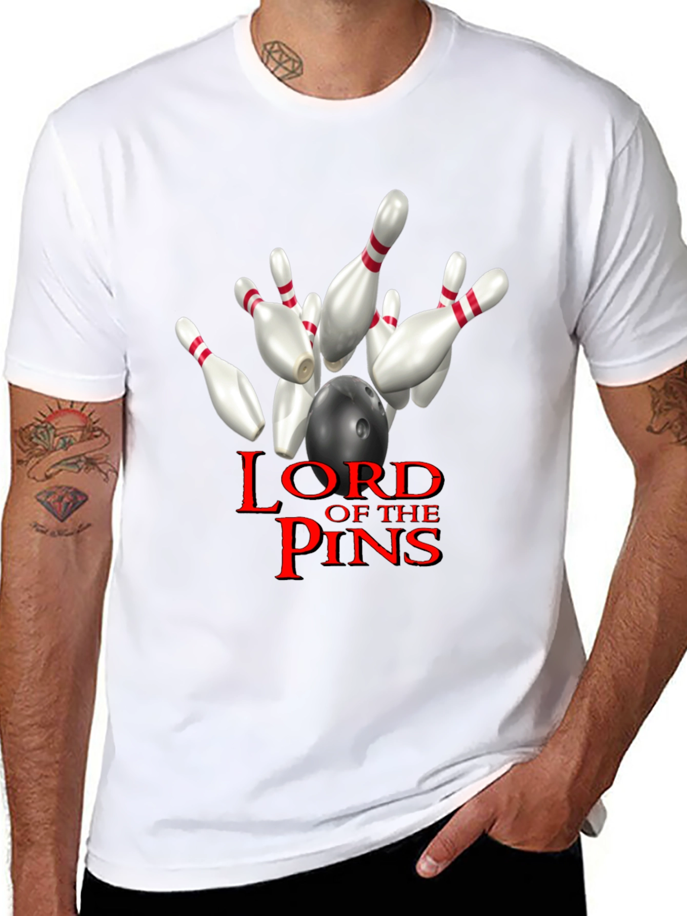 Lord of the Pins Bowling T-Shirt