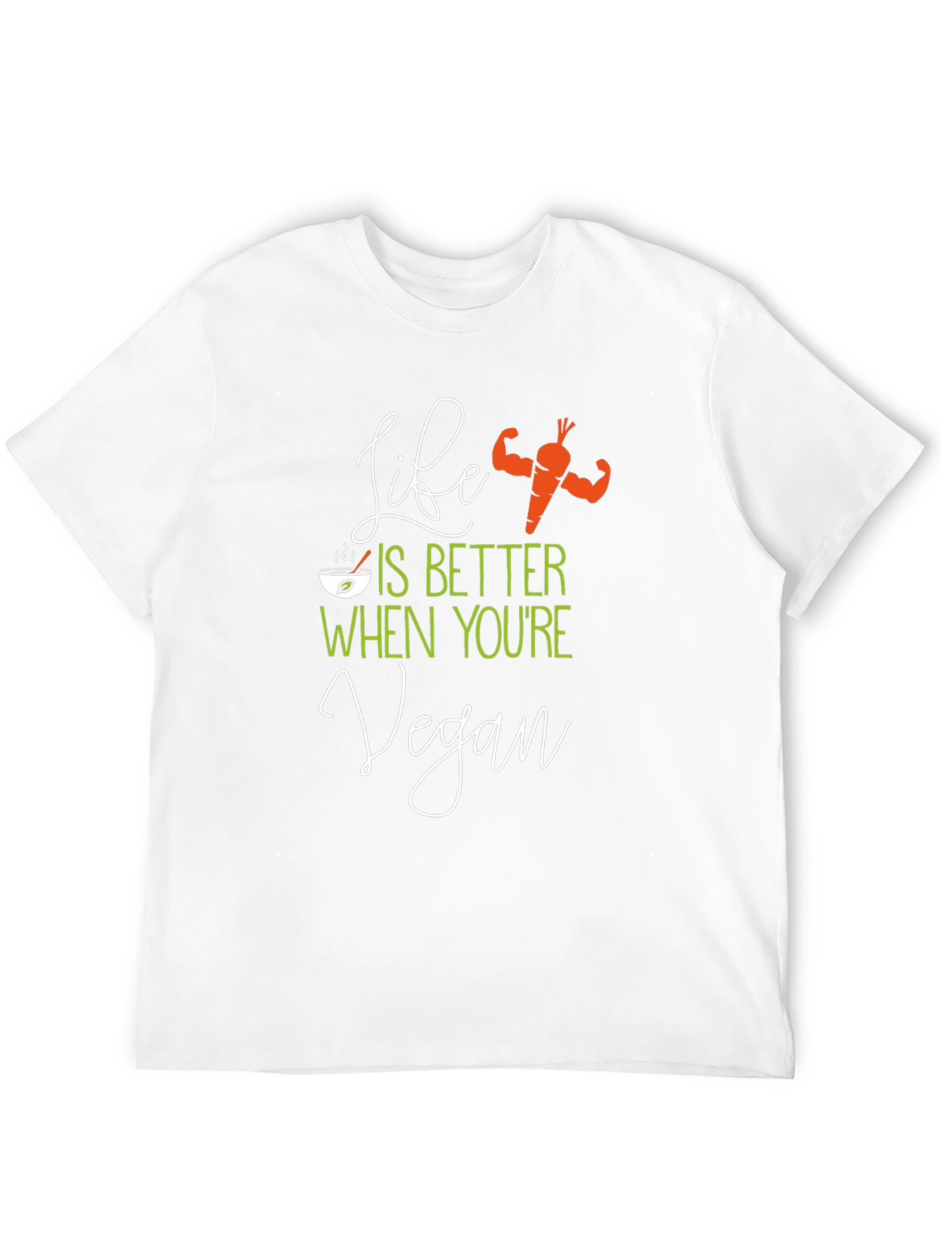 Vegan Life T-Shirt: Life is Better Graphic Tee