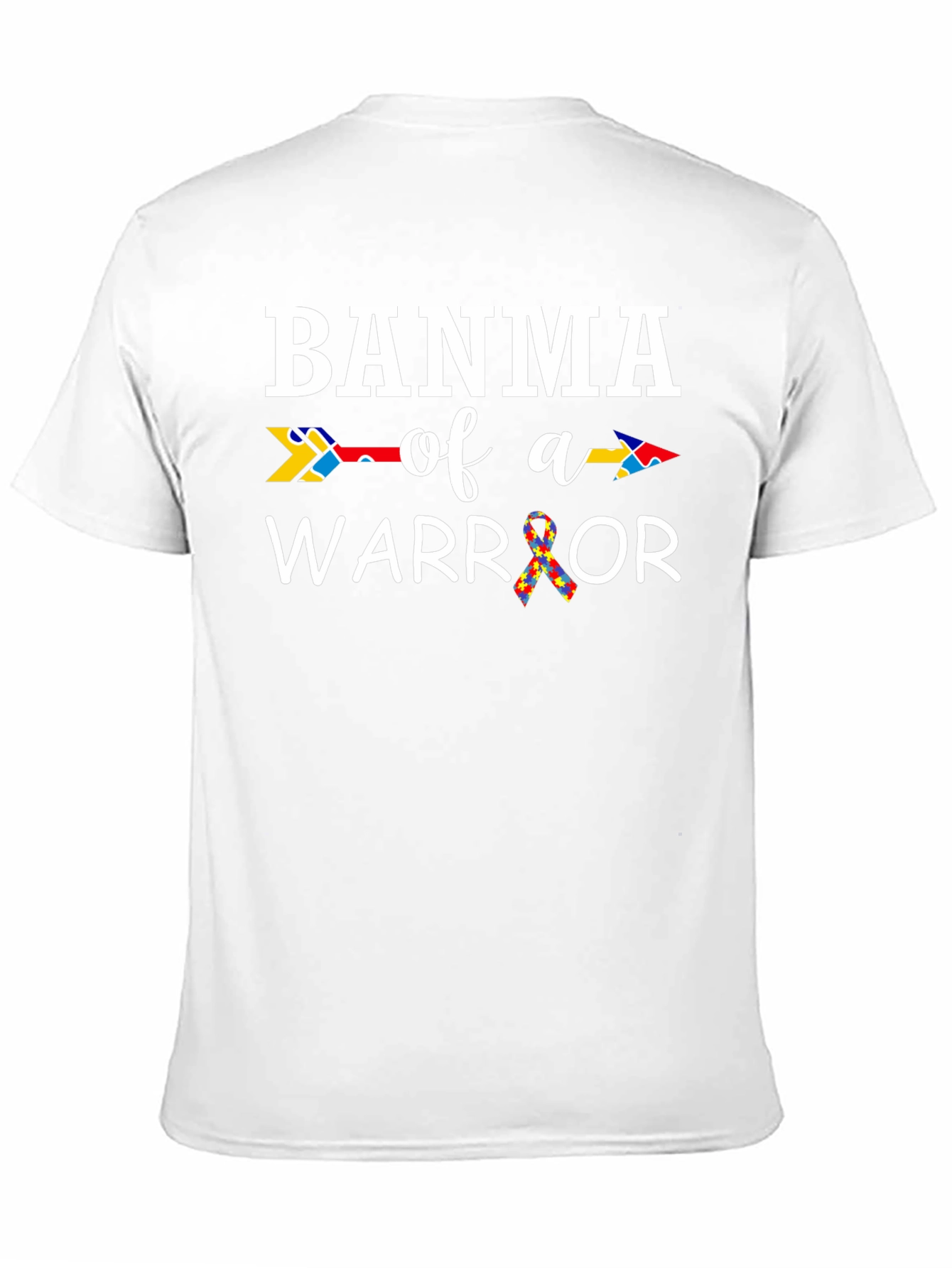 BANMA Warrior Autism Awareness T-Shirt