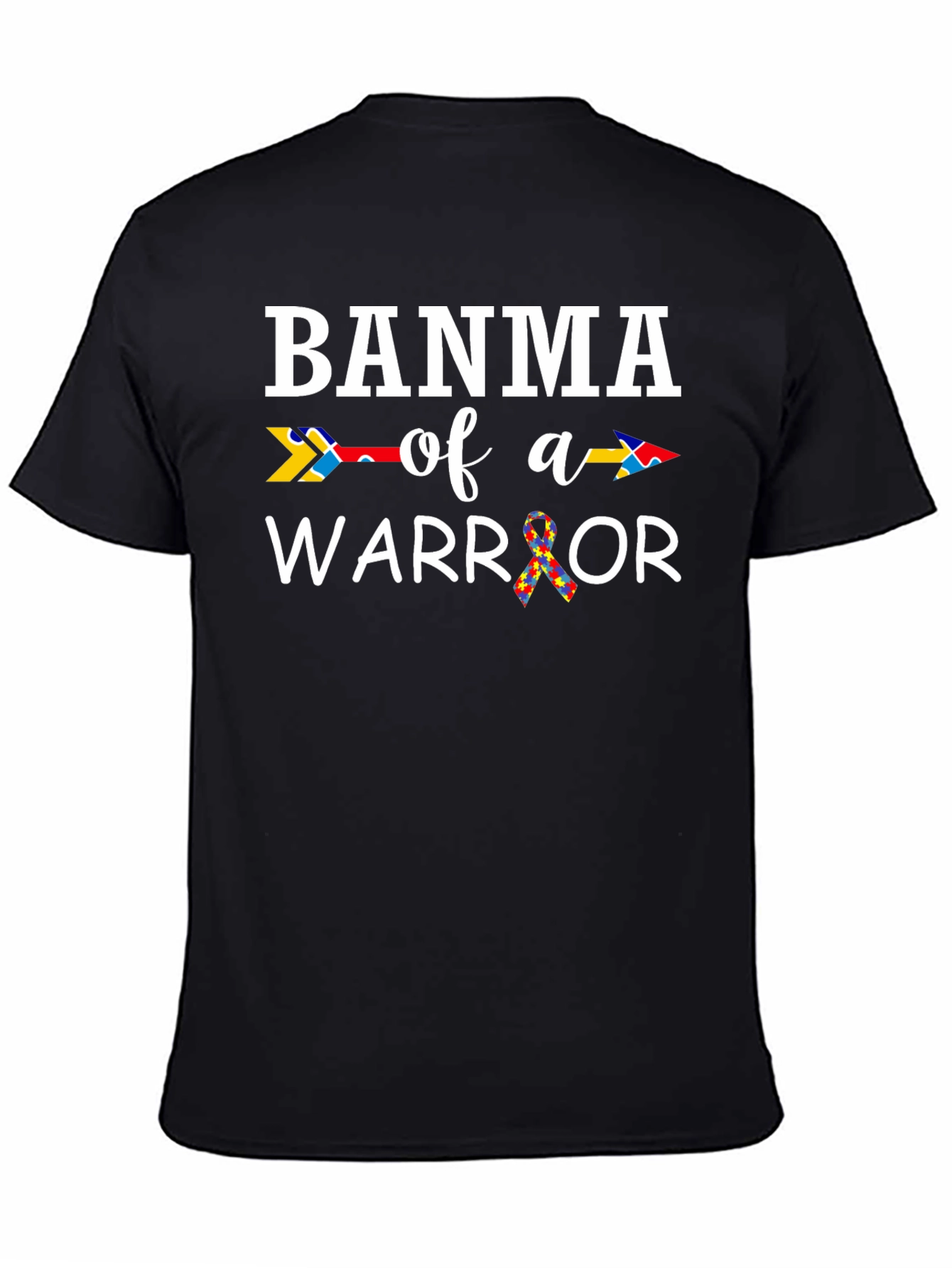 BANMA Warrior Autism Awareness T-Shirt