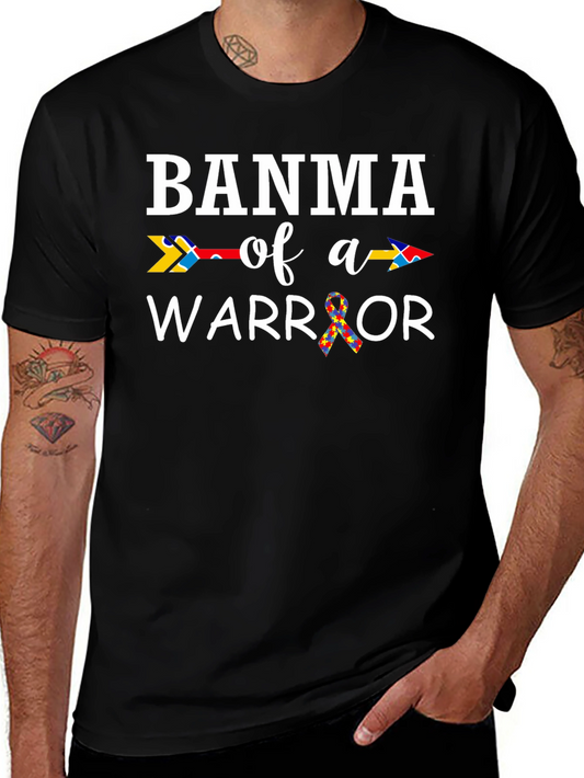 BANMA Warrior Autism Awareness T-Shirt