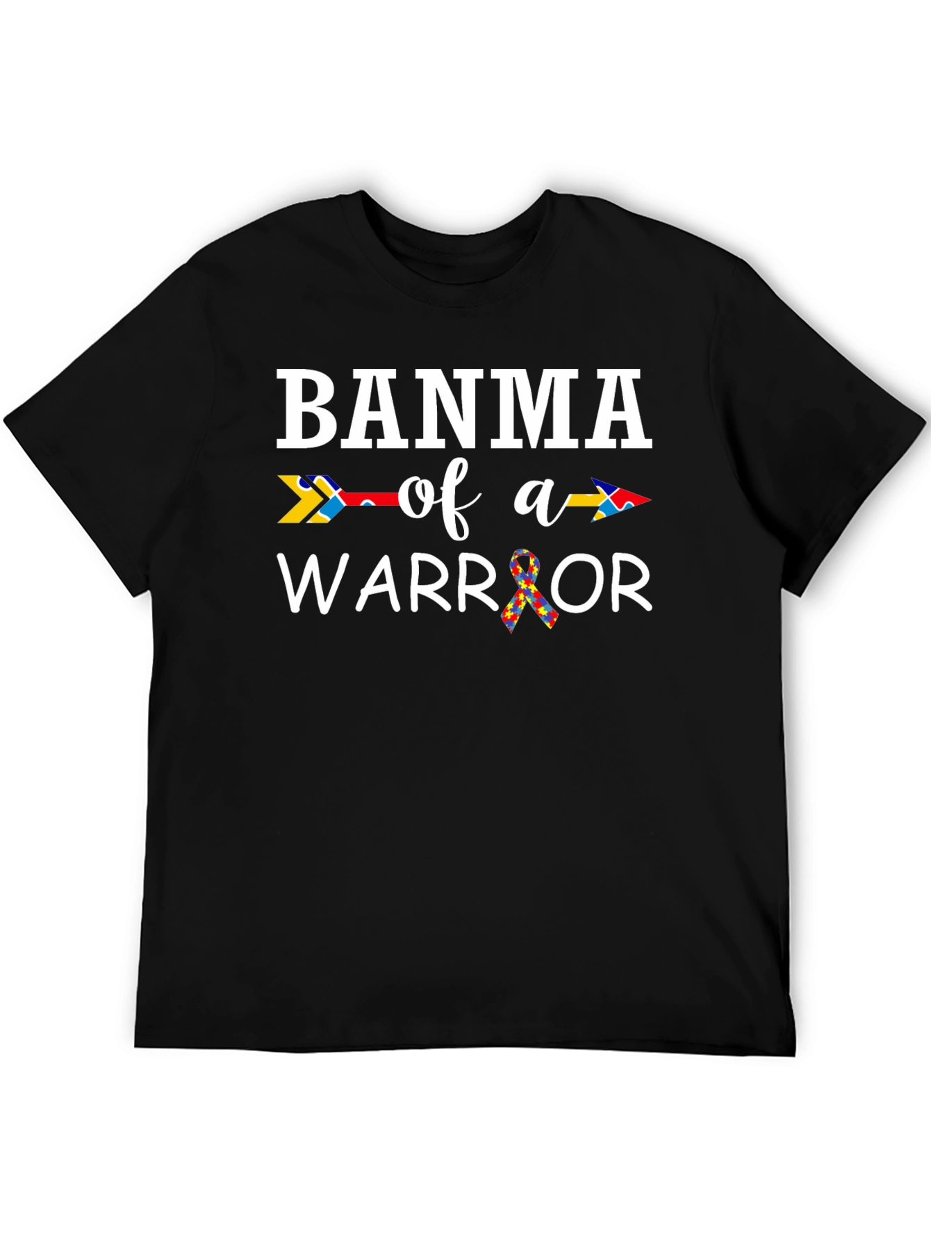 BANMA Warrior Autism Awareness T-Shirt