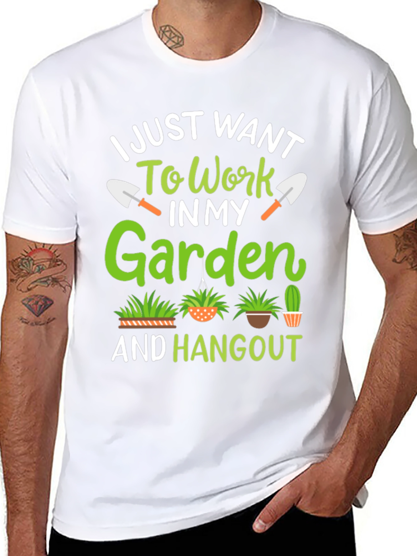 Gardening Hobbyist T-Shirt - Work in My Garden